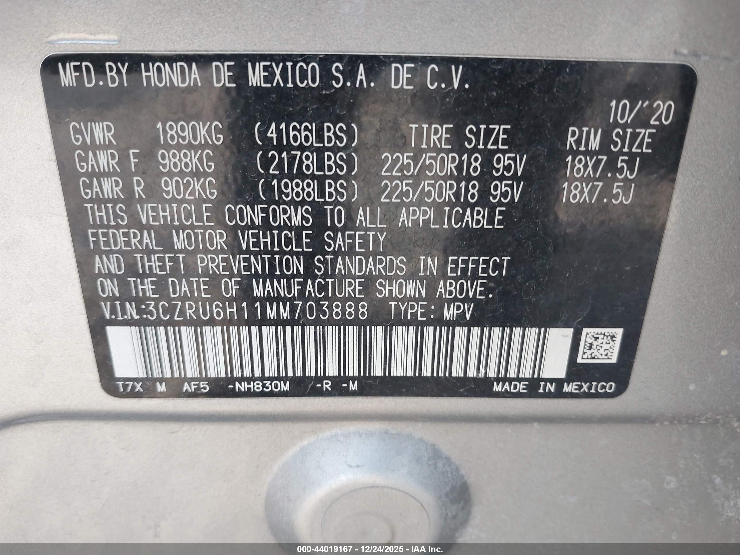 HONDA HR-V image 9