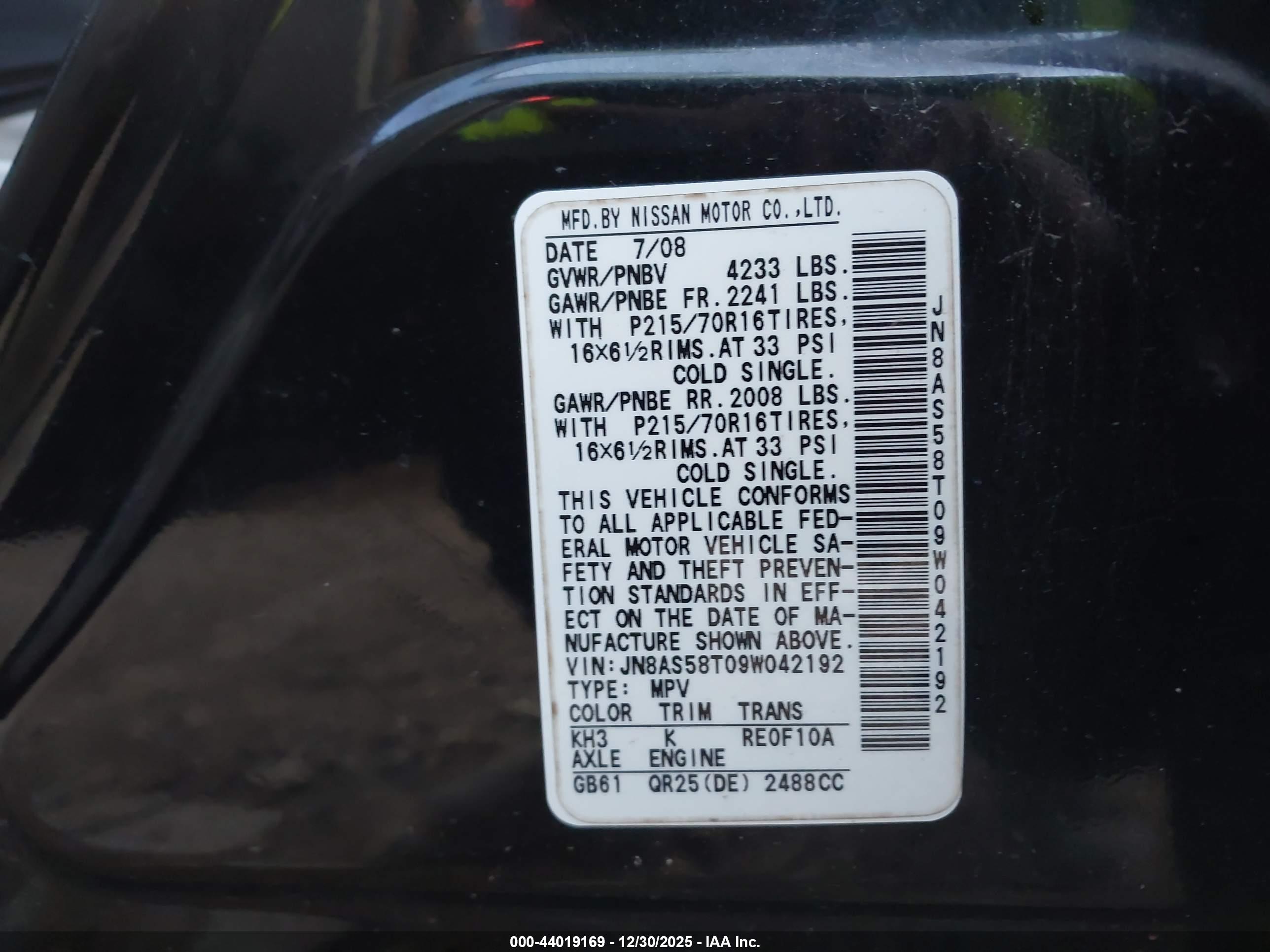 NISSAN ROGUE image 9