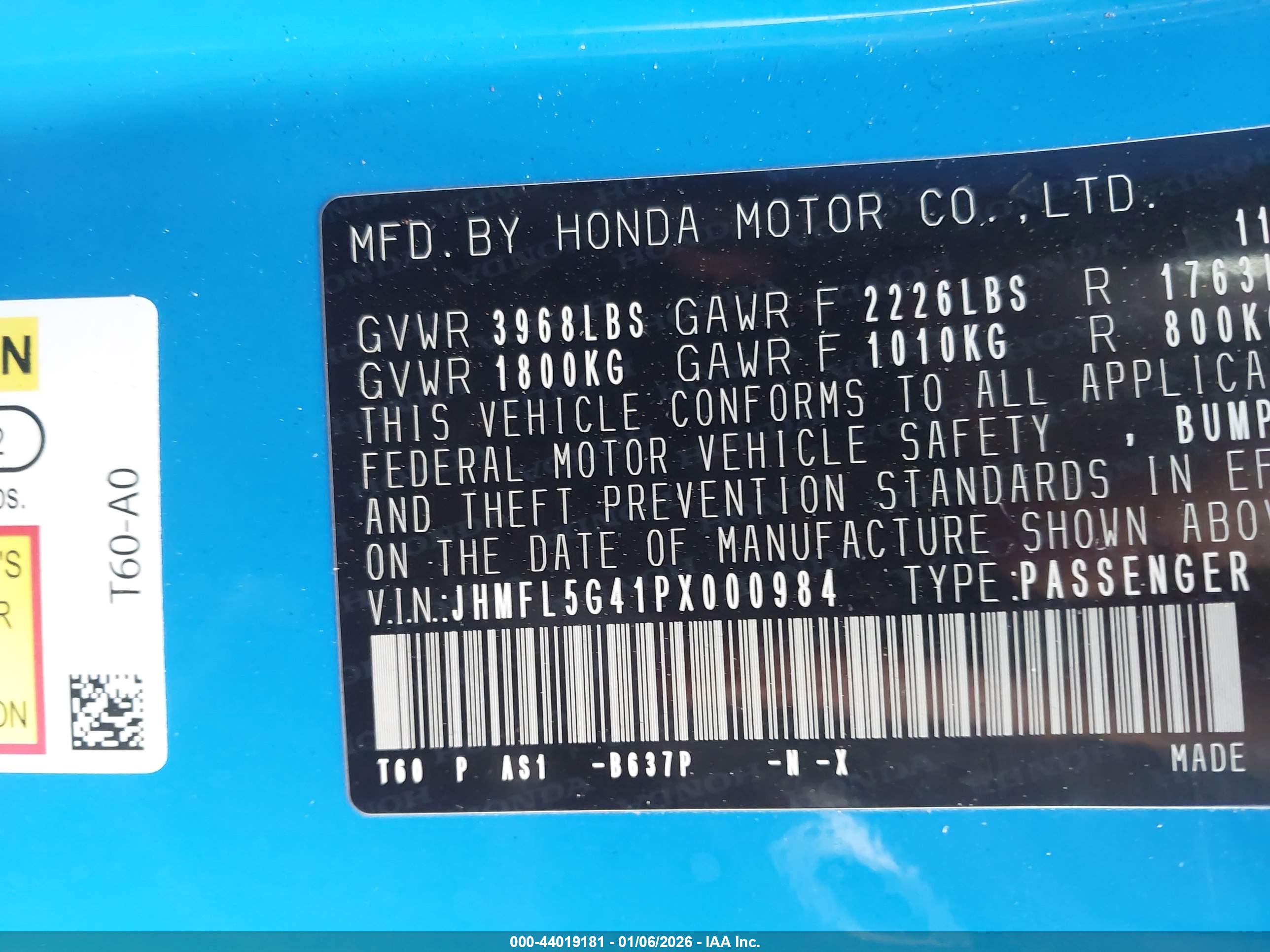 HONDA CIVIC image 9