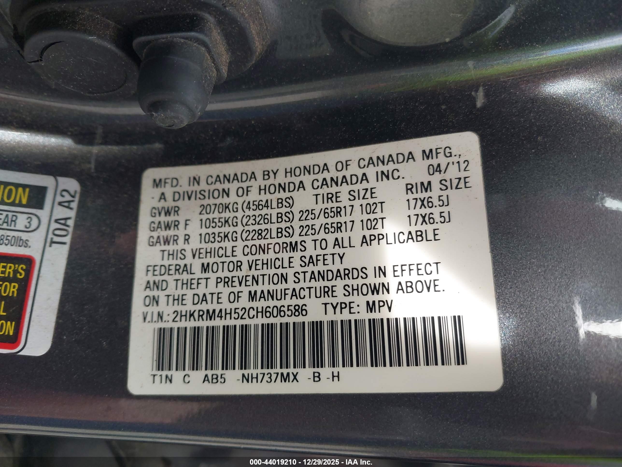 HONDA CR-V image 9