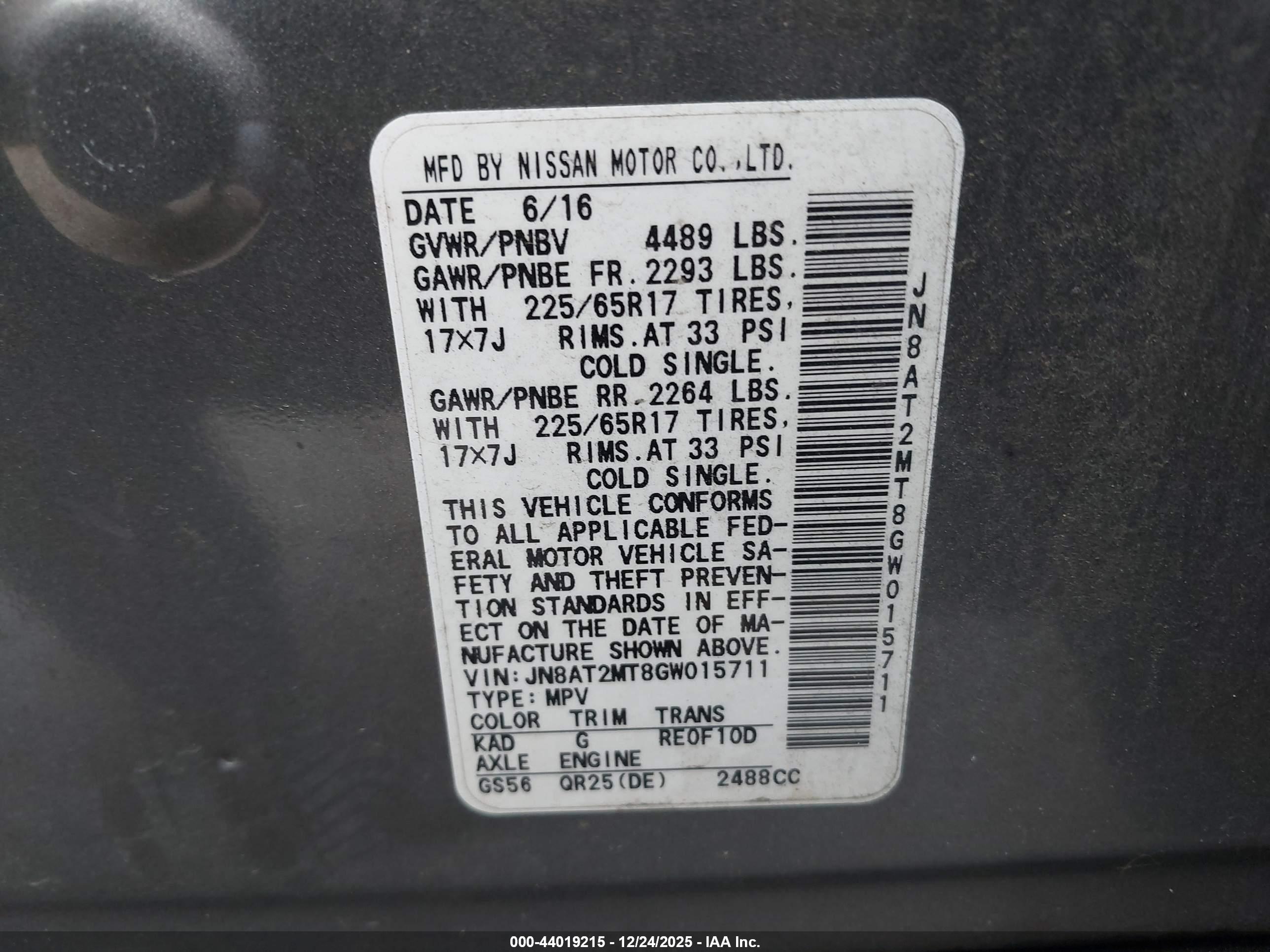 NISSAN ROGUE image 9
