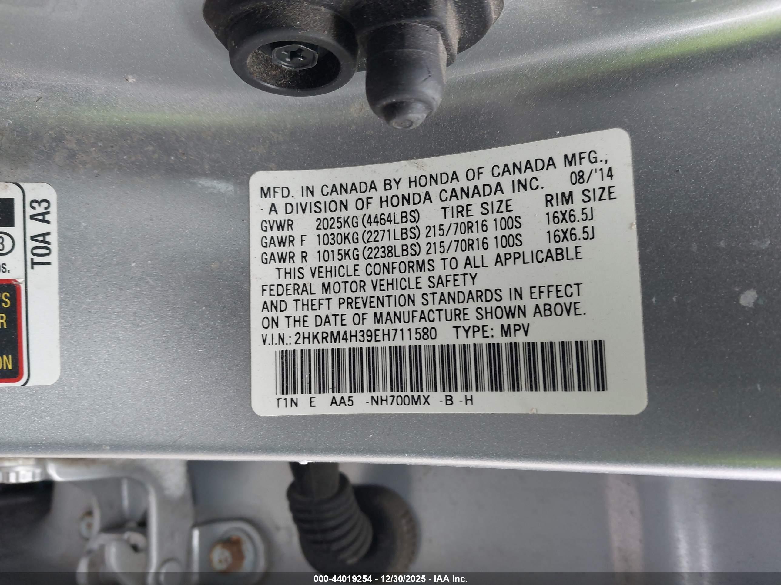 HONDA CR-V image 9