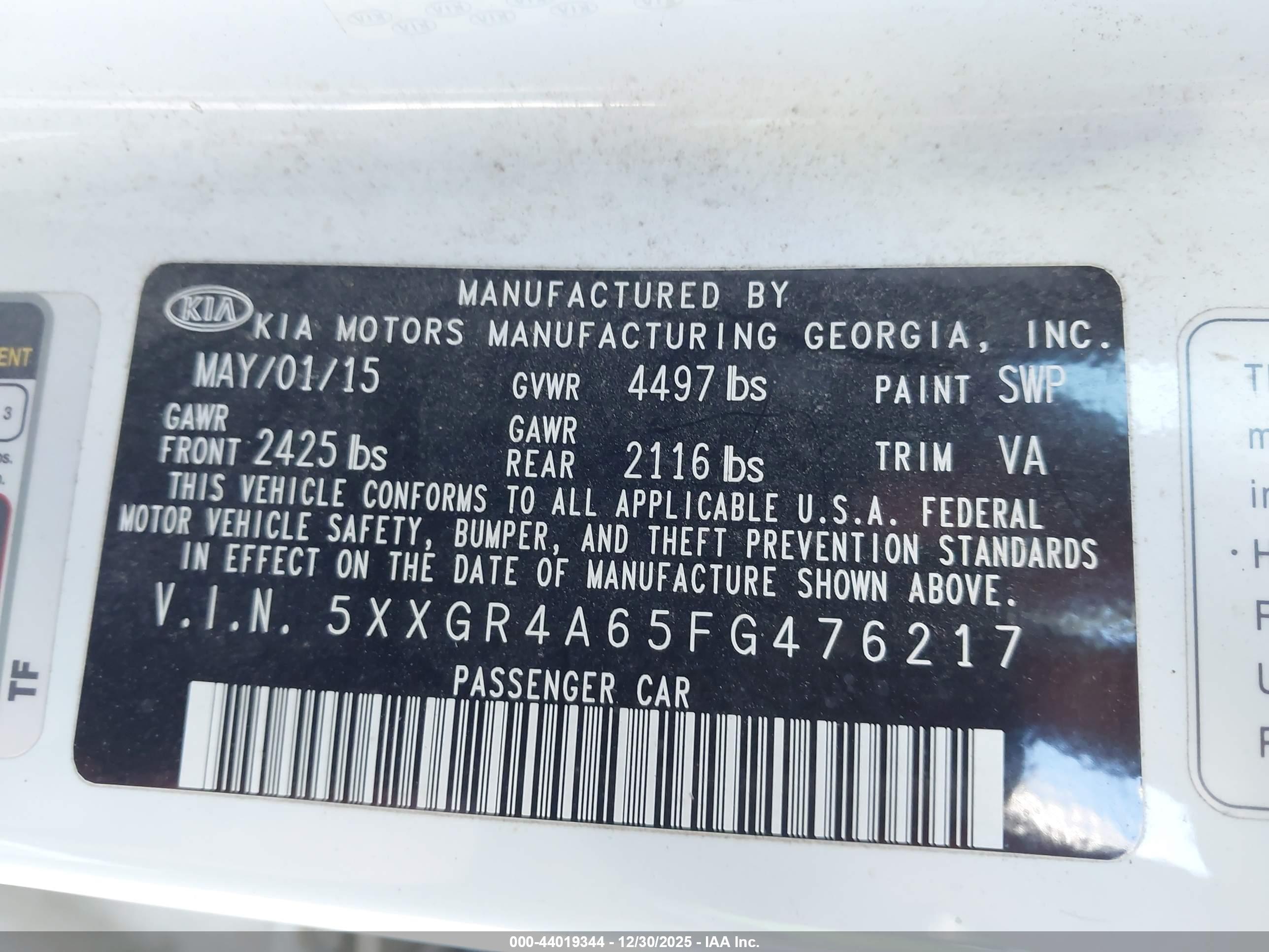 KIA OPTIMA image 9
