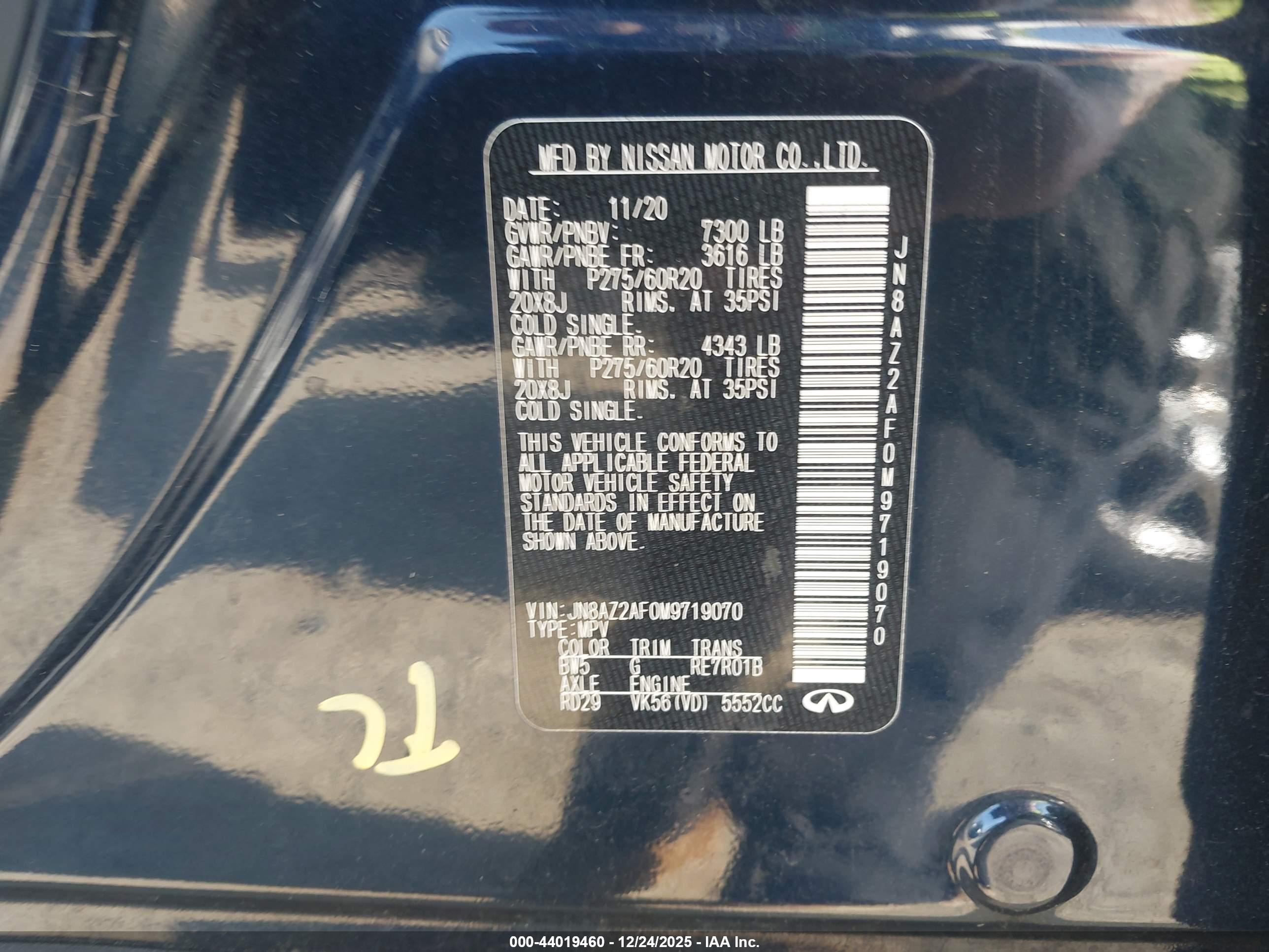 INFINITI QX80 image 9