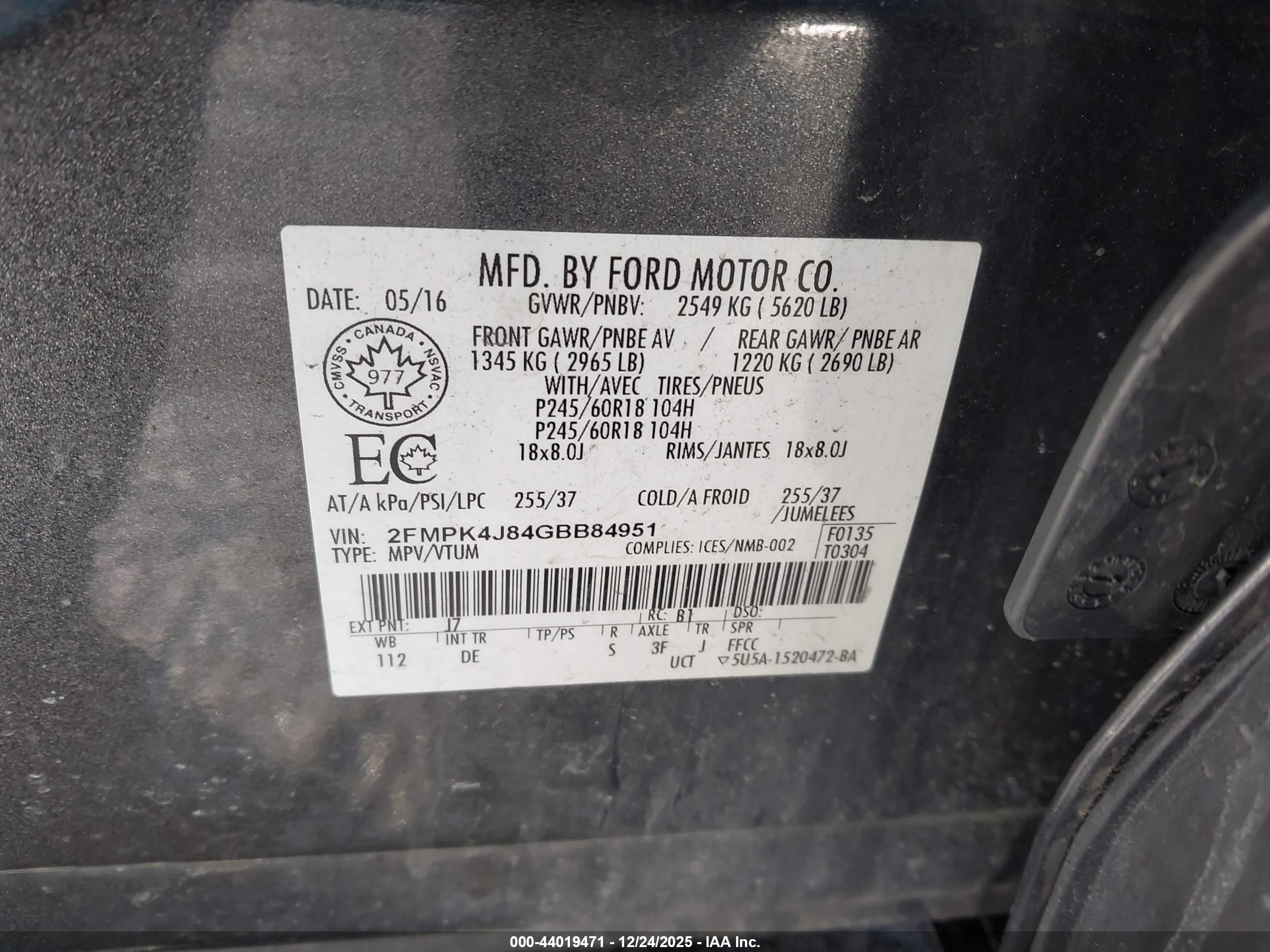FORD EDGE image 9