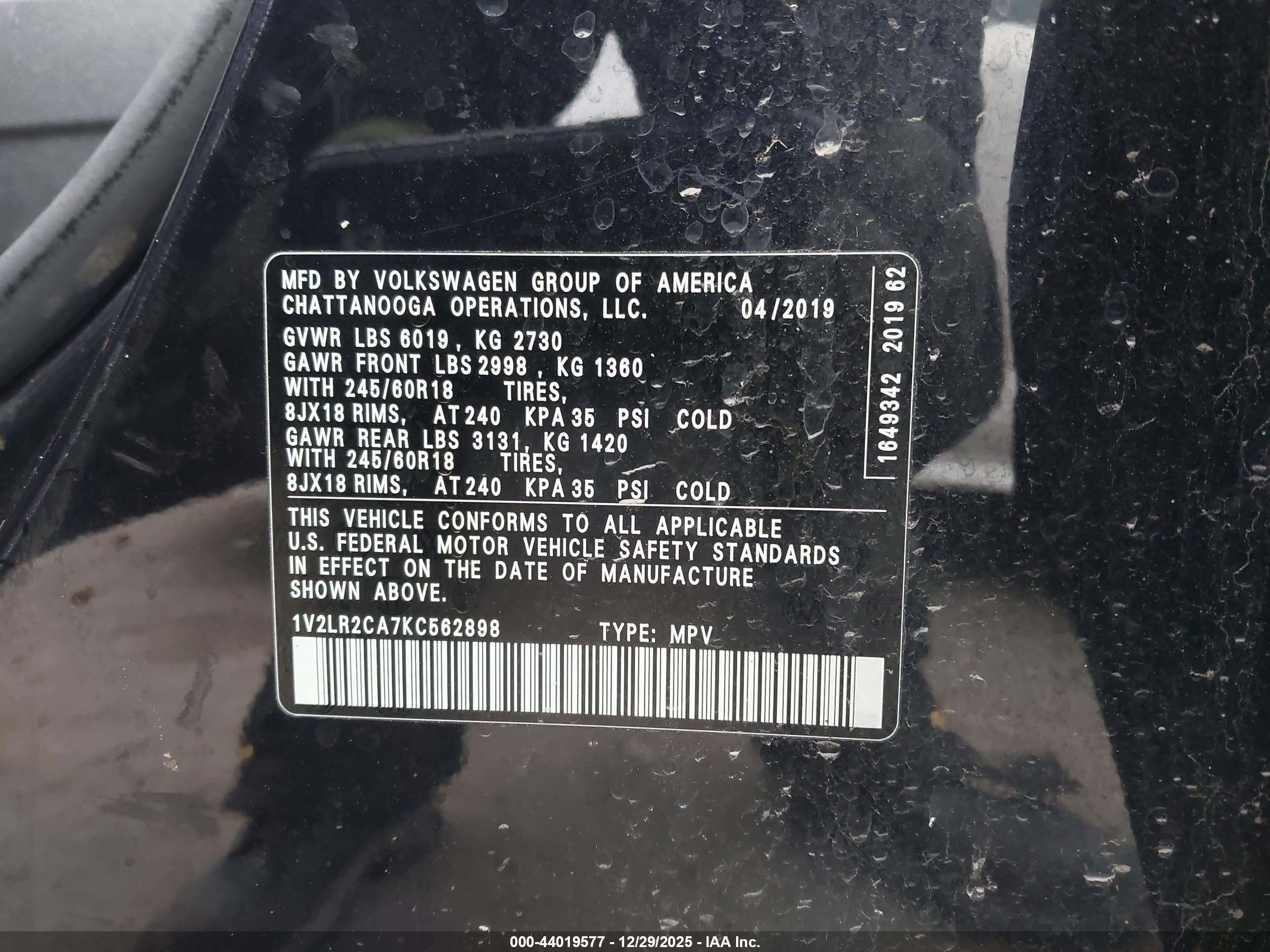 VOLKSWAGEN ATLAS image 9