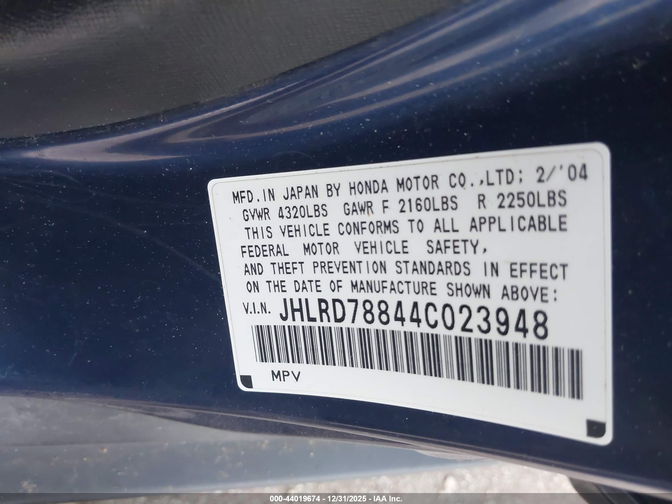 HONDA CR-V image 9
