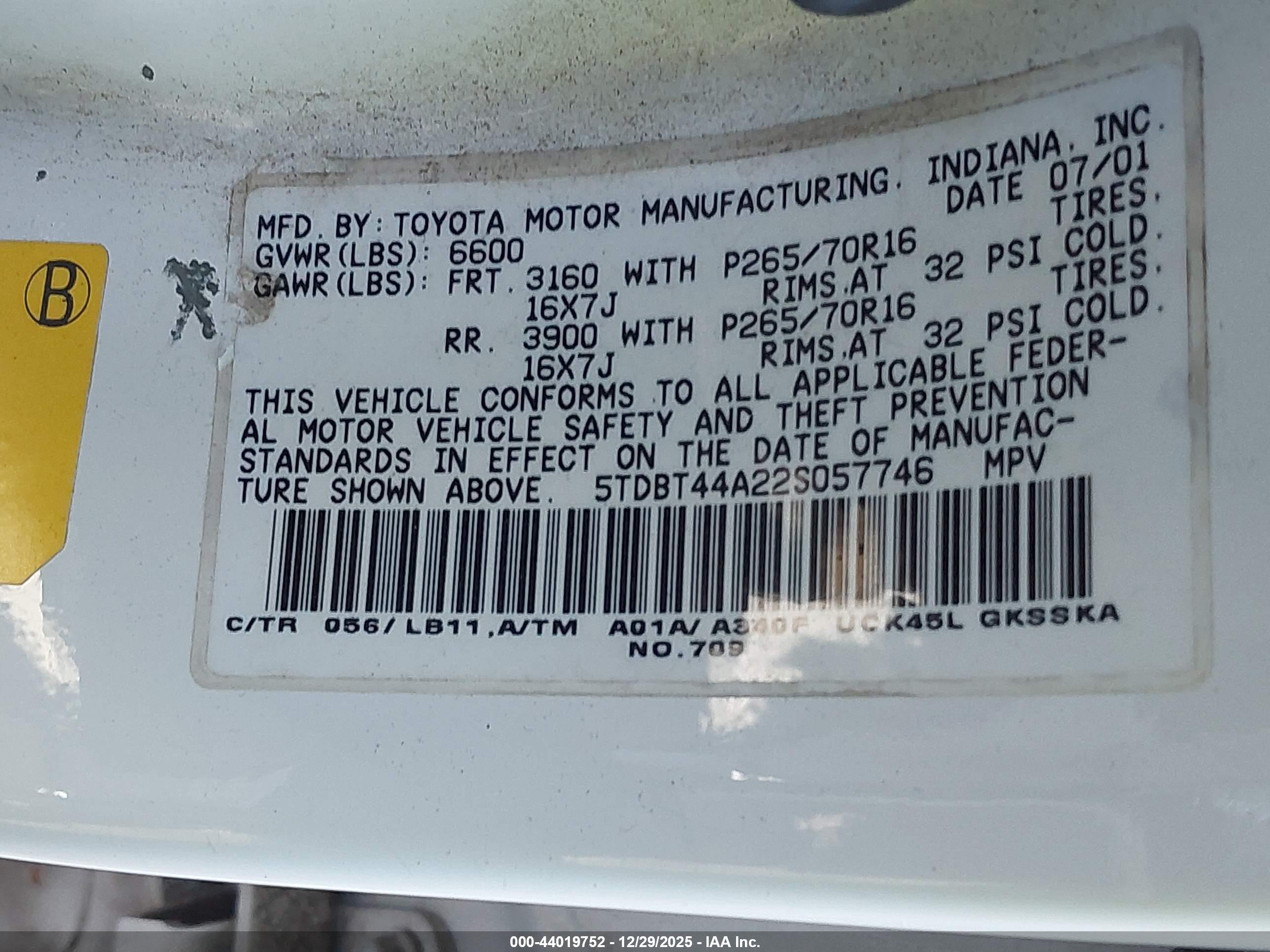 TOYOTA SEQUOIA image 9