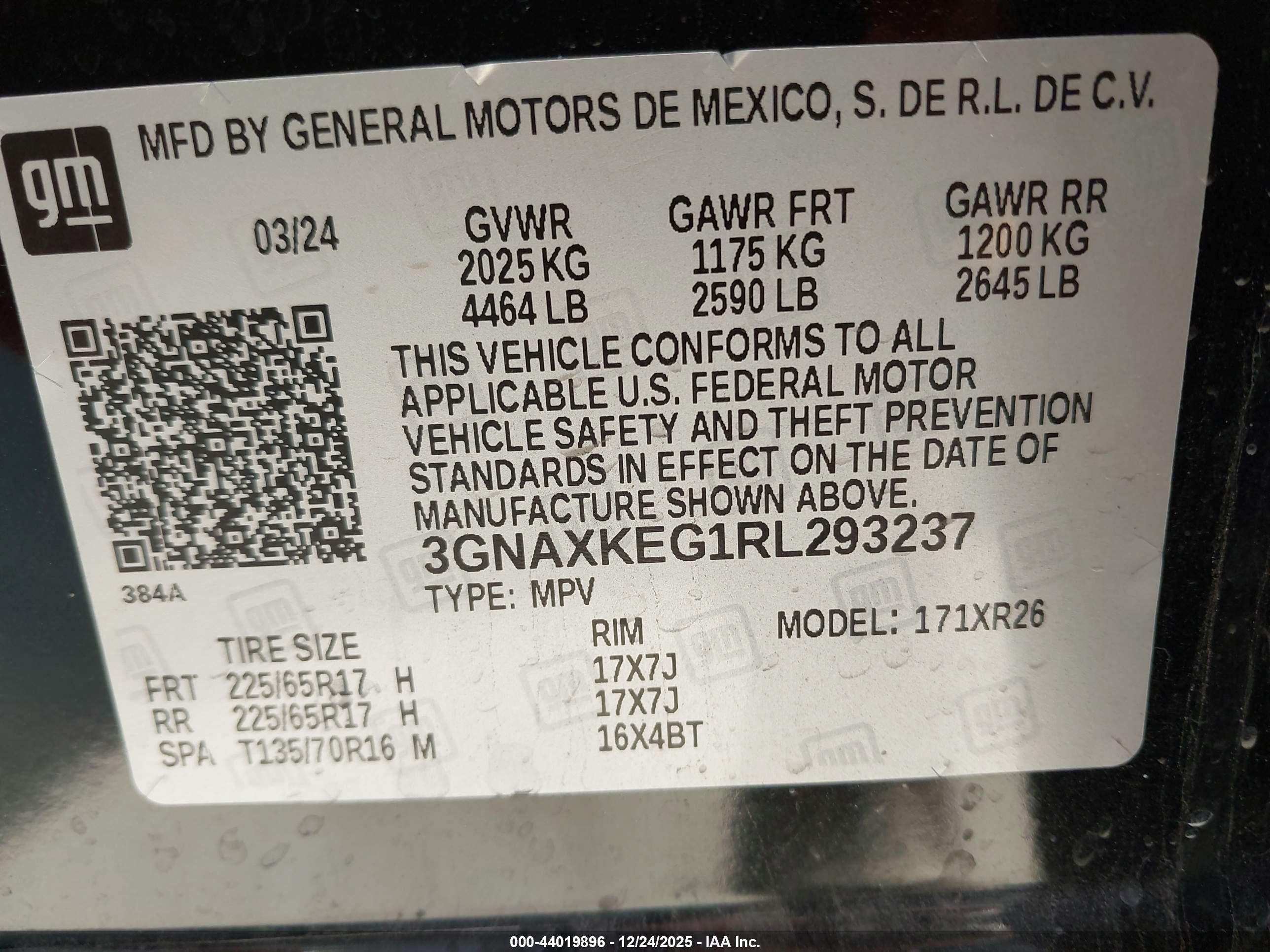 CHEVROLET EQUINOX image 9