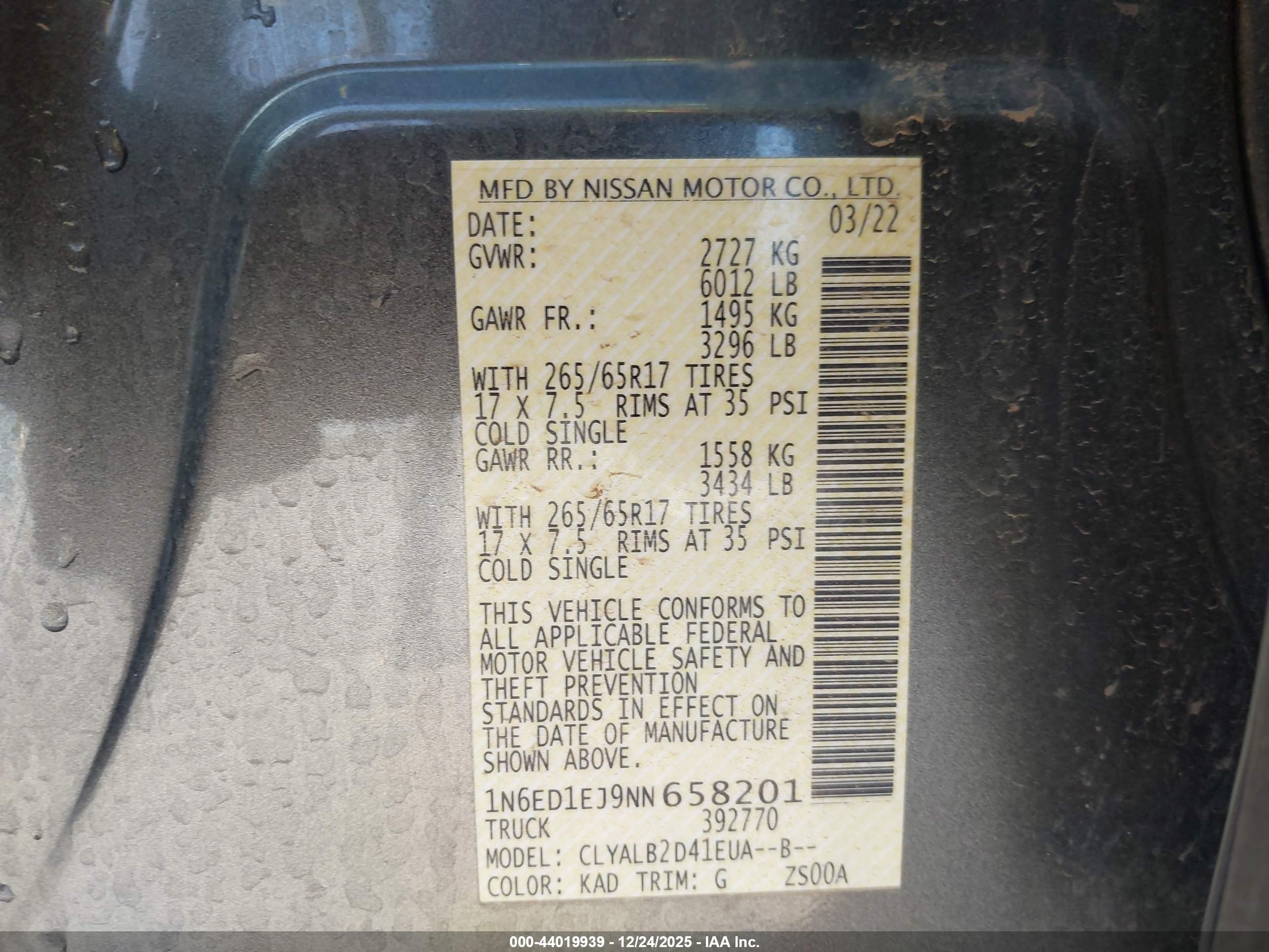 NISSAN FRONTIER image 9