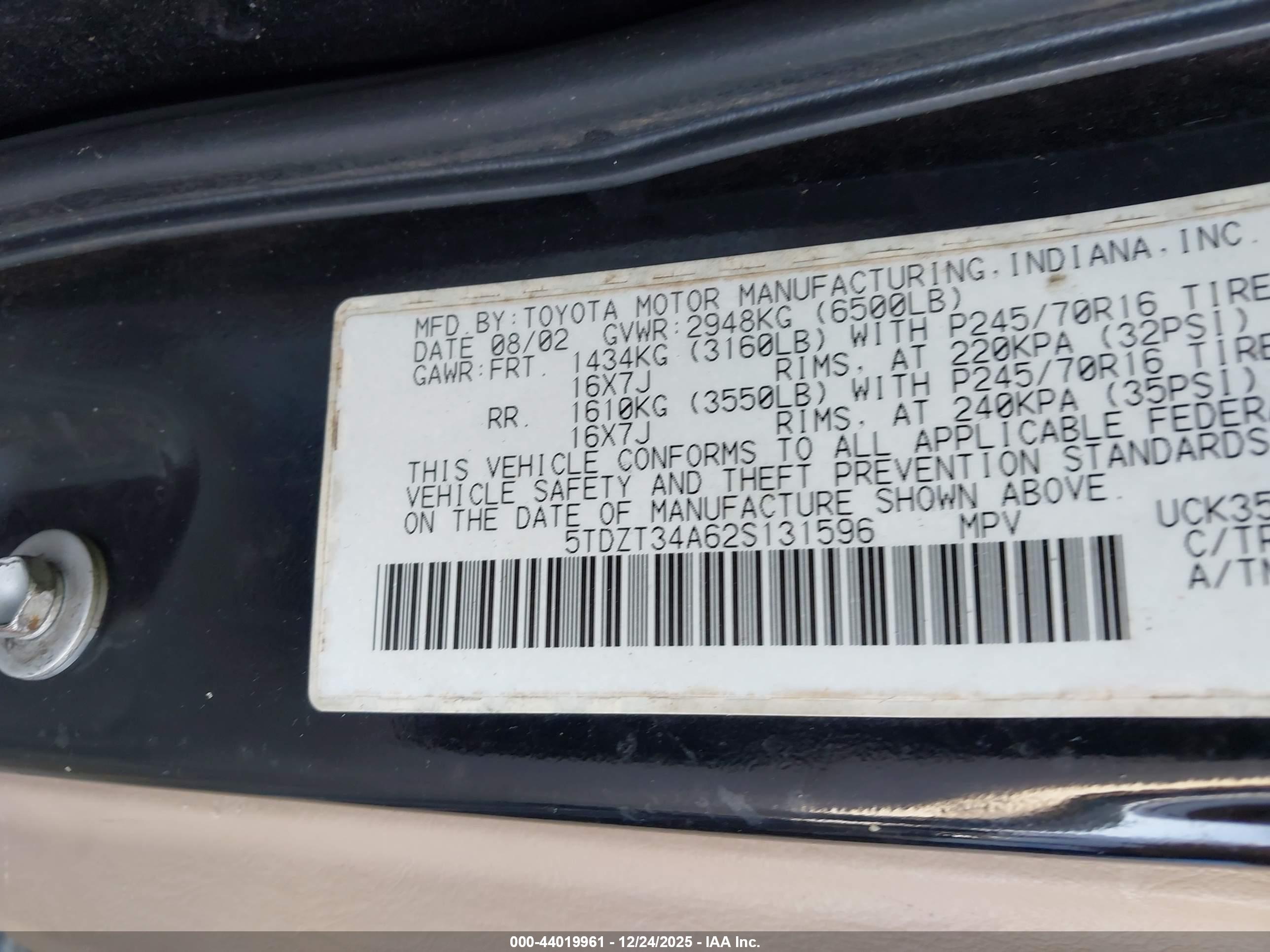 TOYOTA SEQUOIA image 9