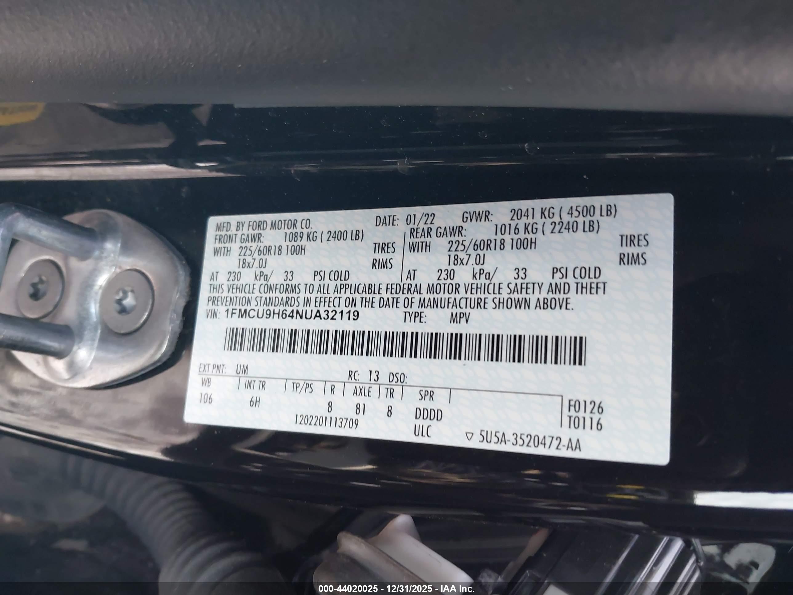 FORD ESCAPE image 9