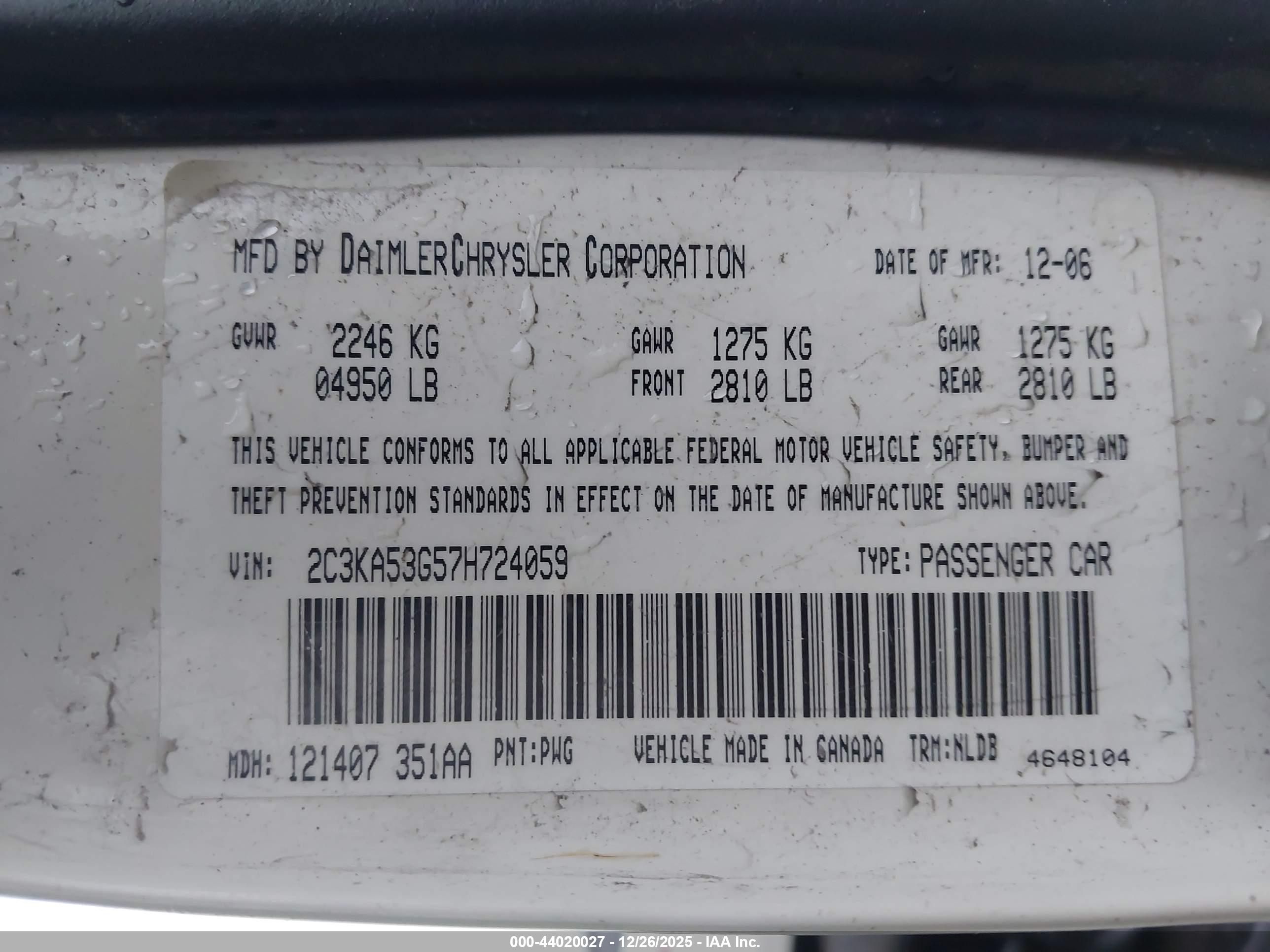 CHRYSLER 300 image 9