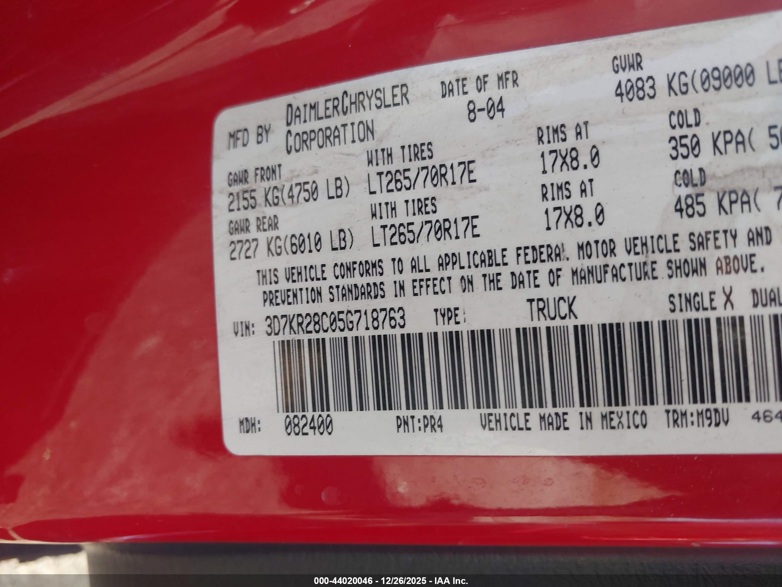 DODGE RAM image 9