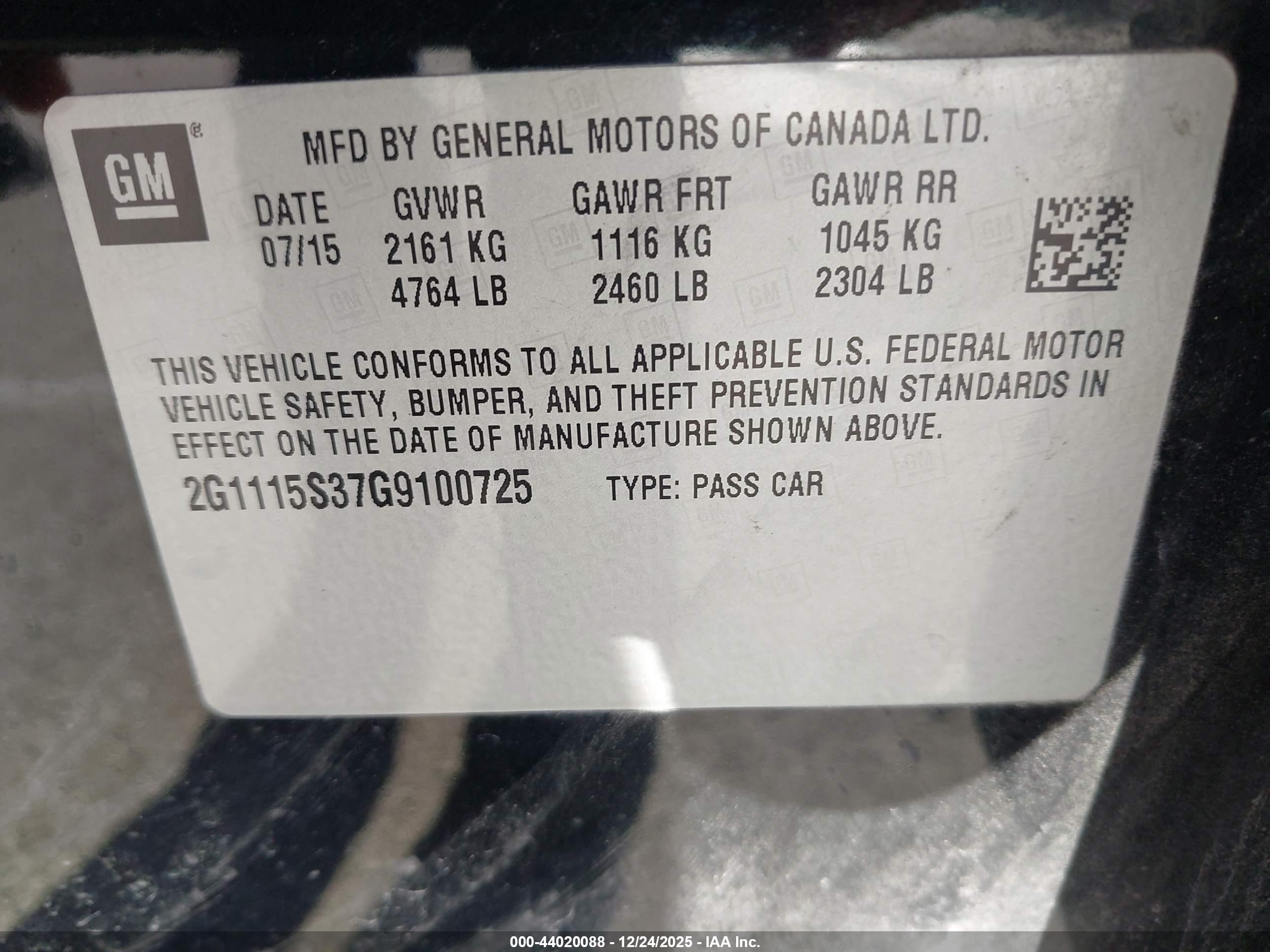 CHEVROLET IMPALA image 9