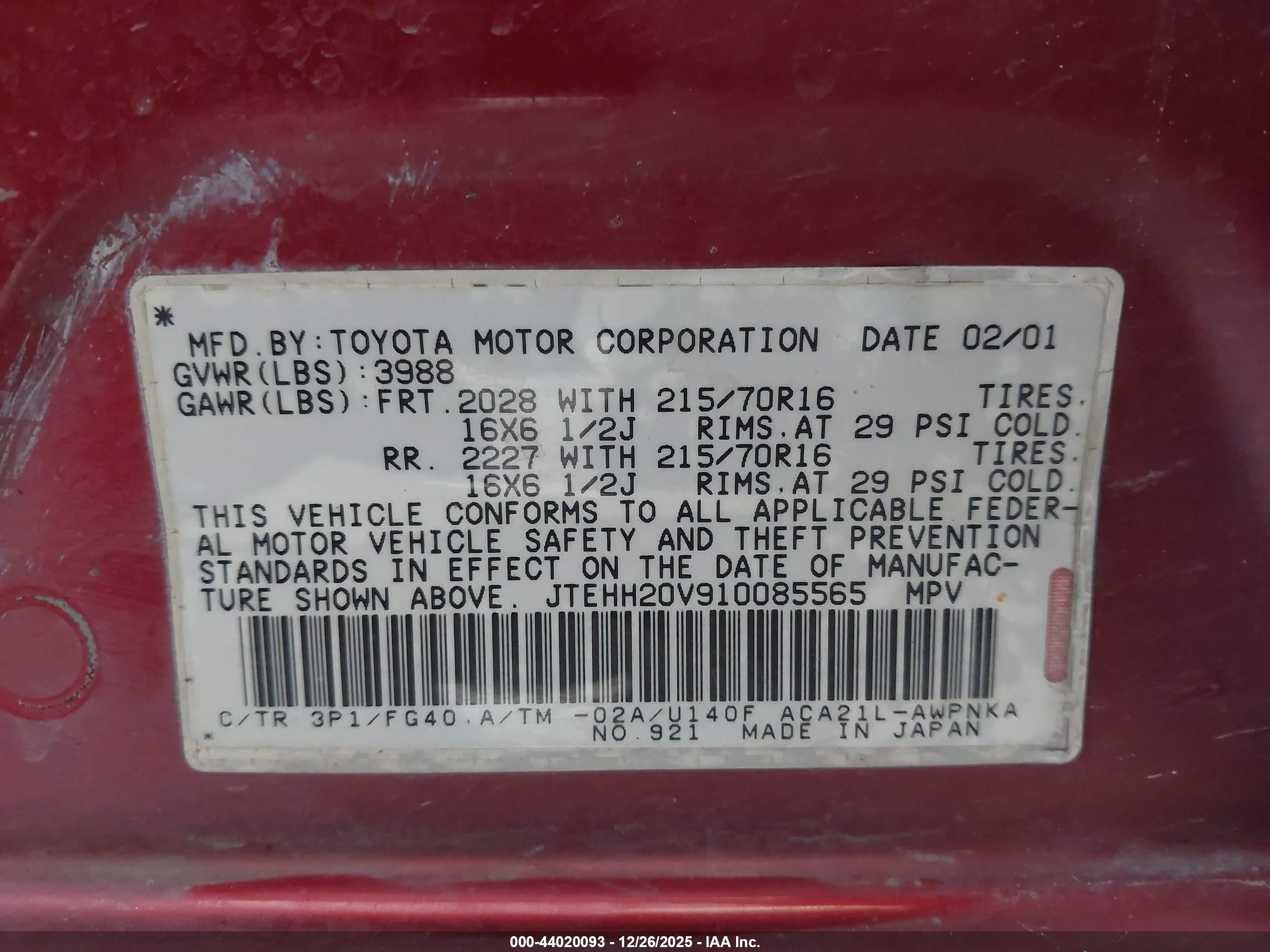 TOYOTA RAV4 image 9