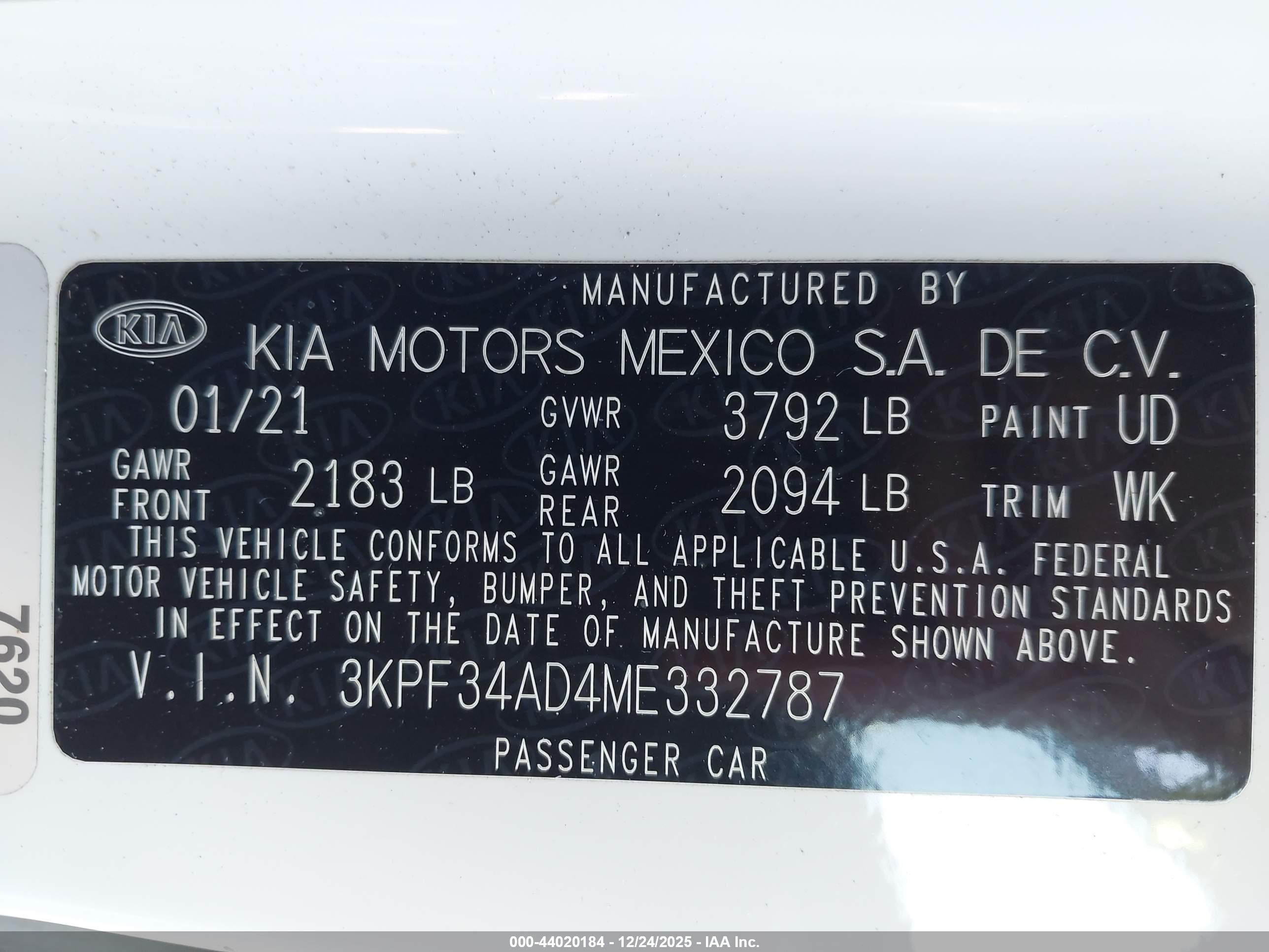 KIA FORTE image 9