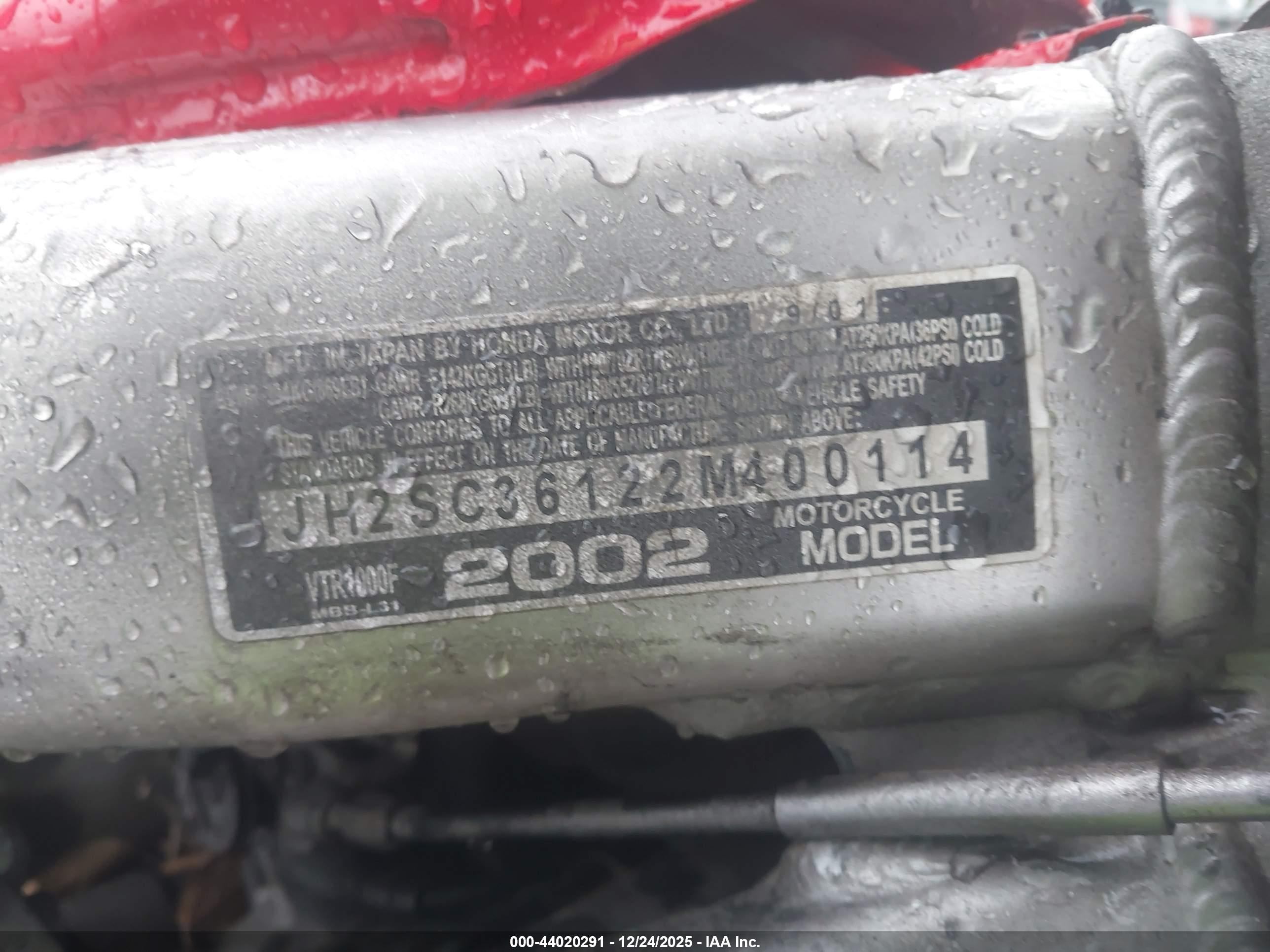 HONDA VTR1000 image 10