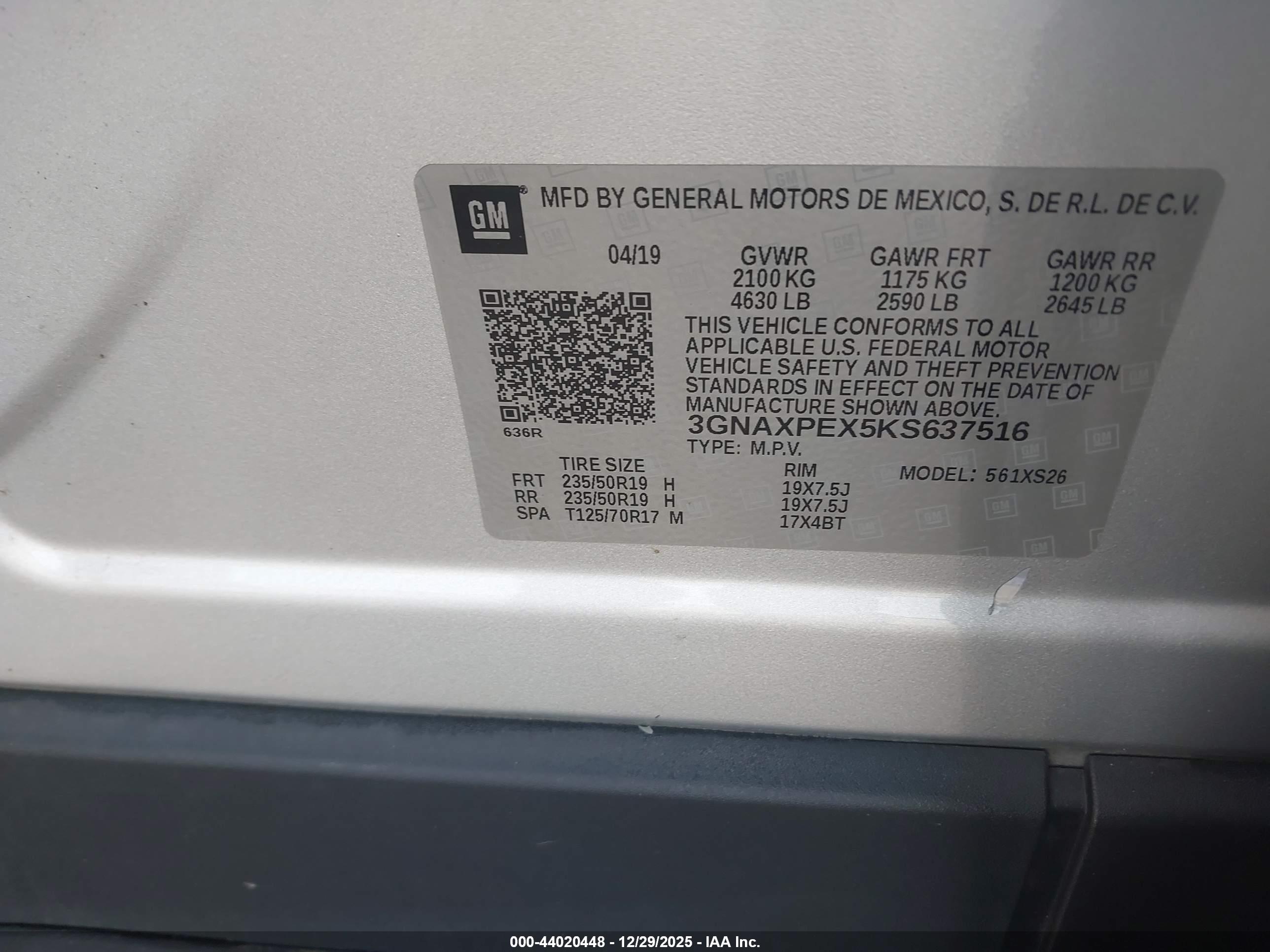 CHEVROLET EQUINOX image 9