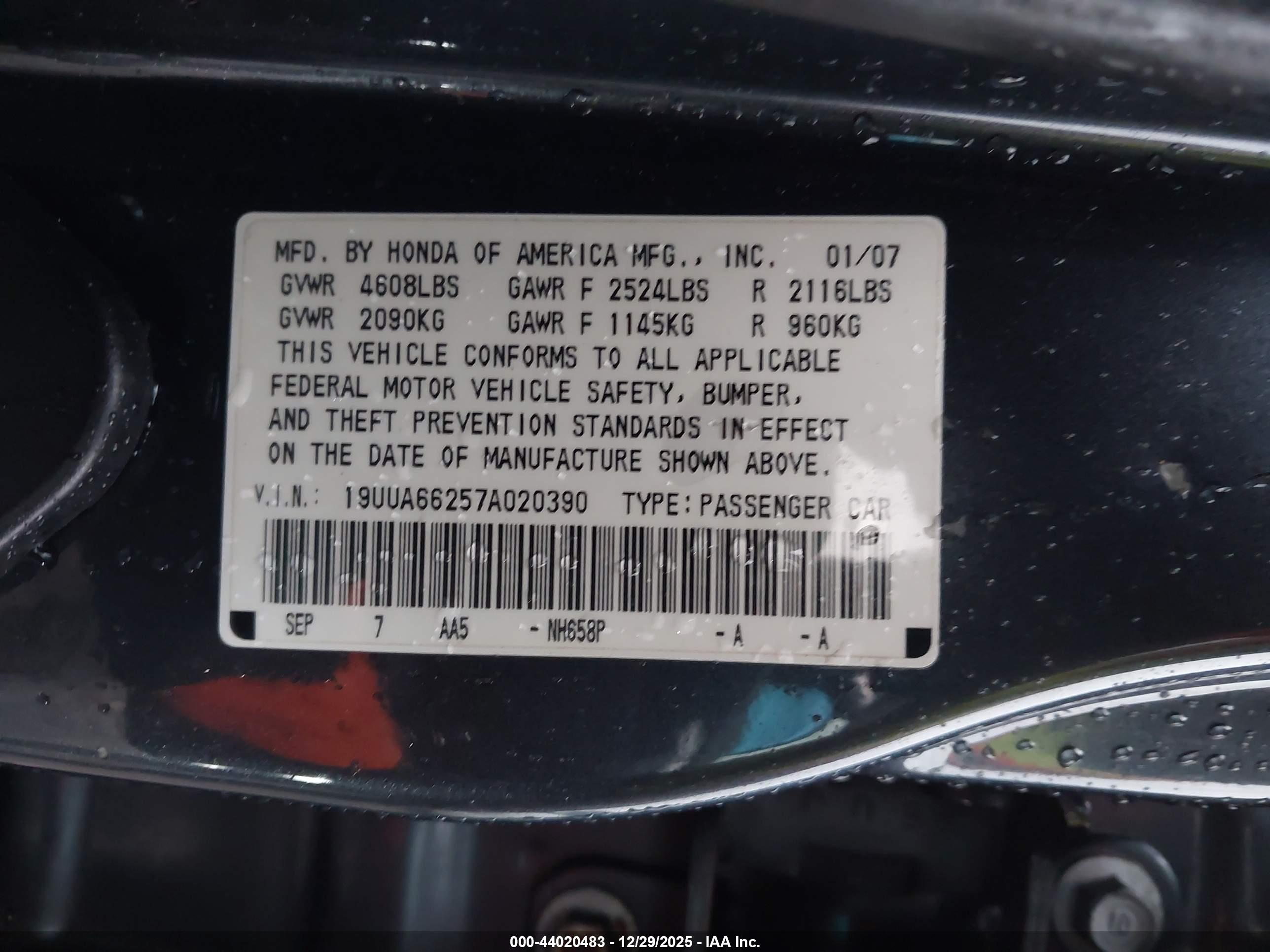 ACURA TL image 9