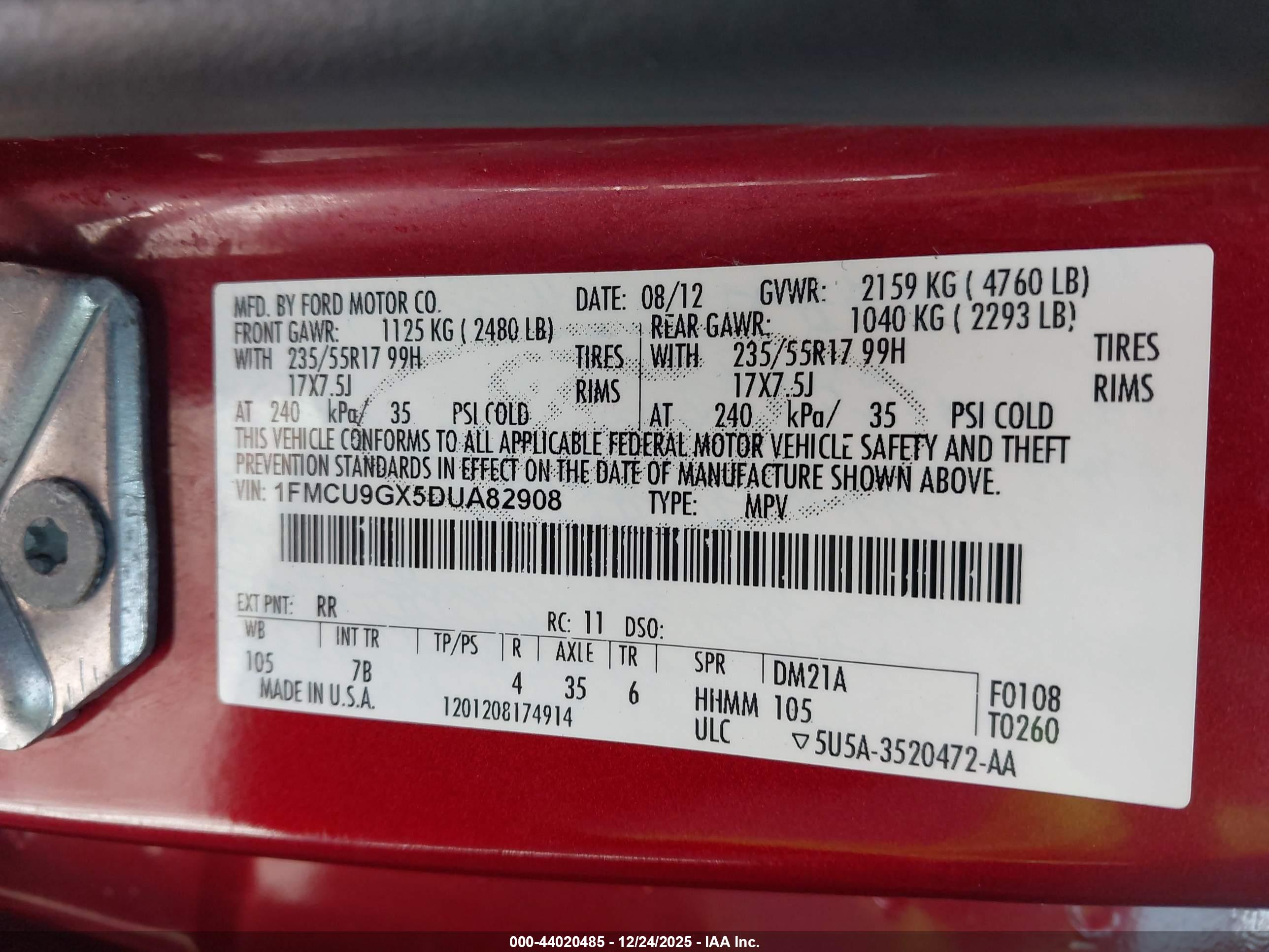 FORD ESCAPE image 9