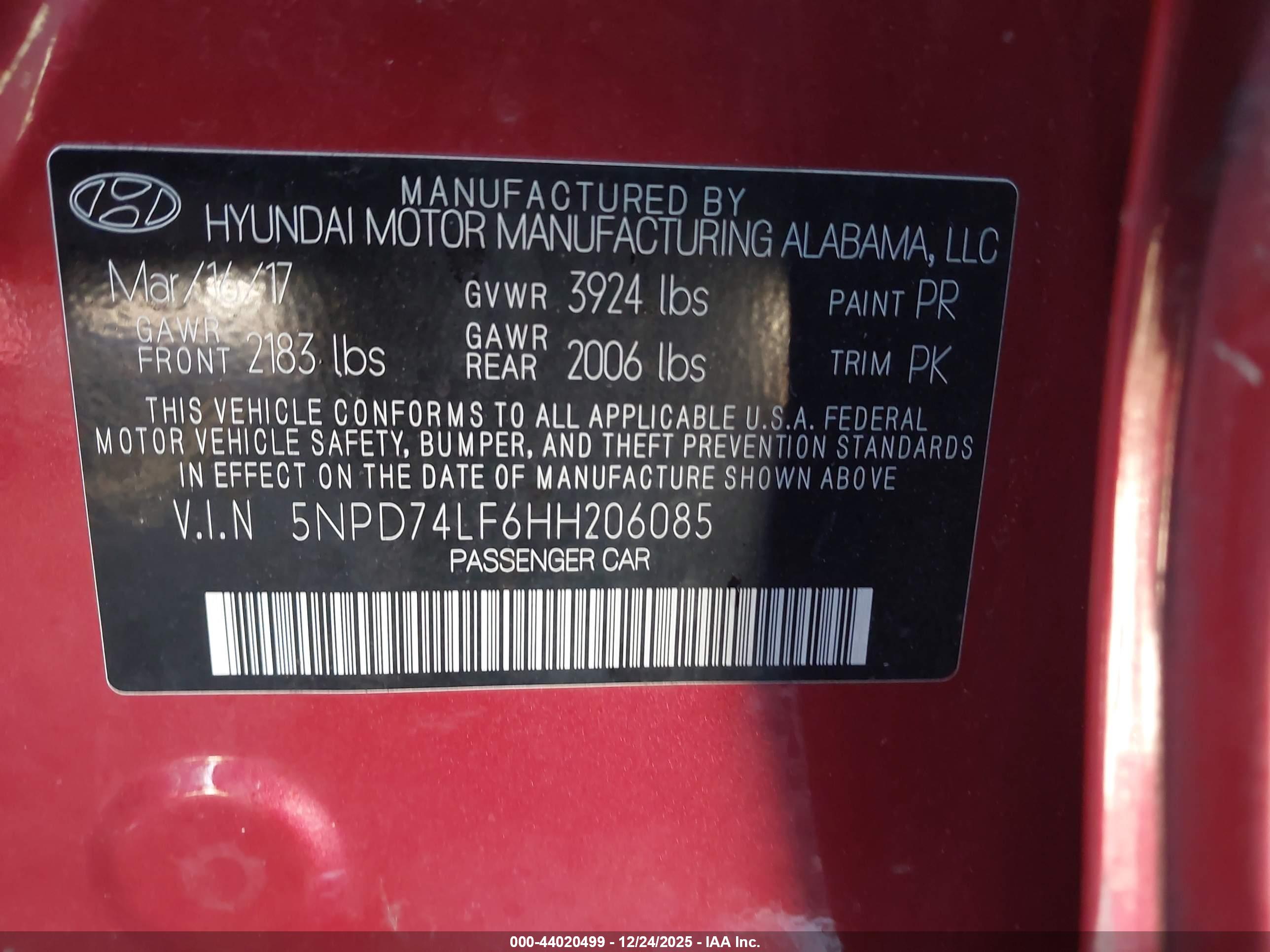 HYUNDAI ELANTRA image 9