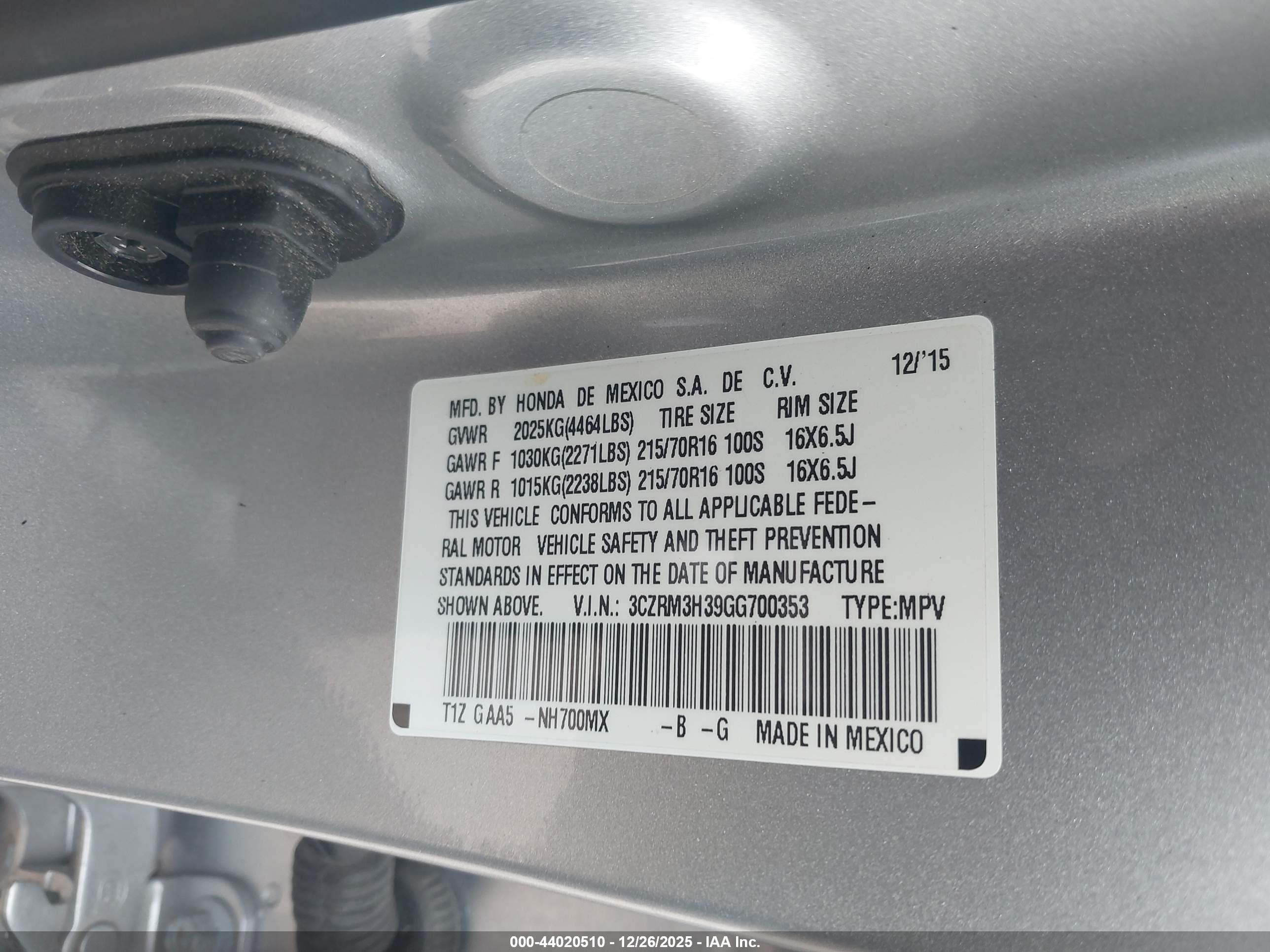 HONDA CR-V image 9