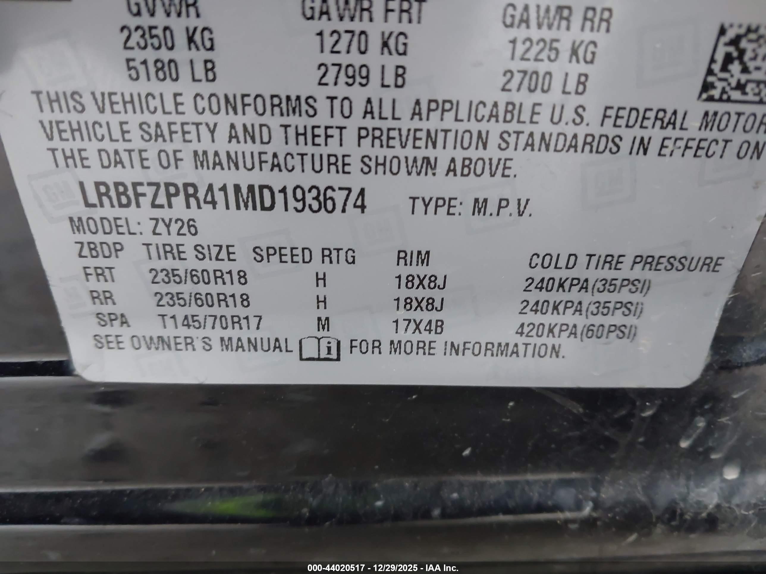 BUICK ENVISION image 9