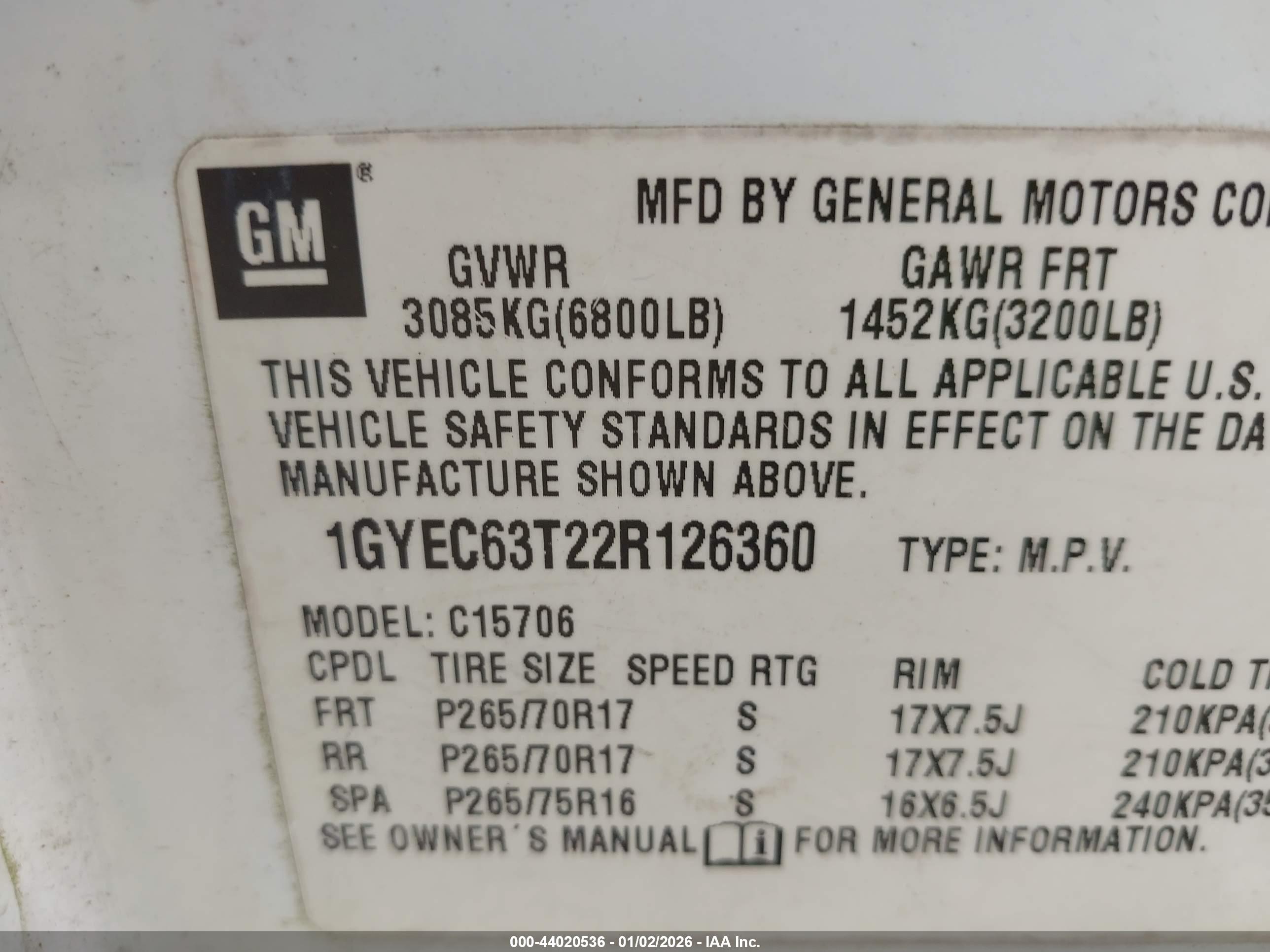 CADILLAC ESCALADE image 9