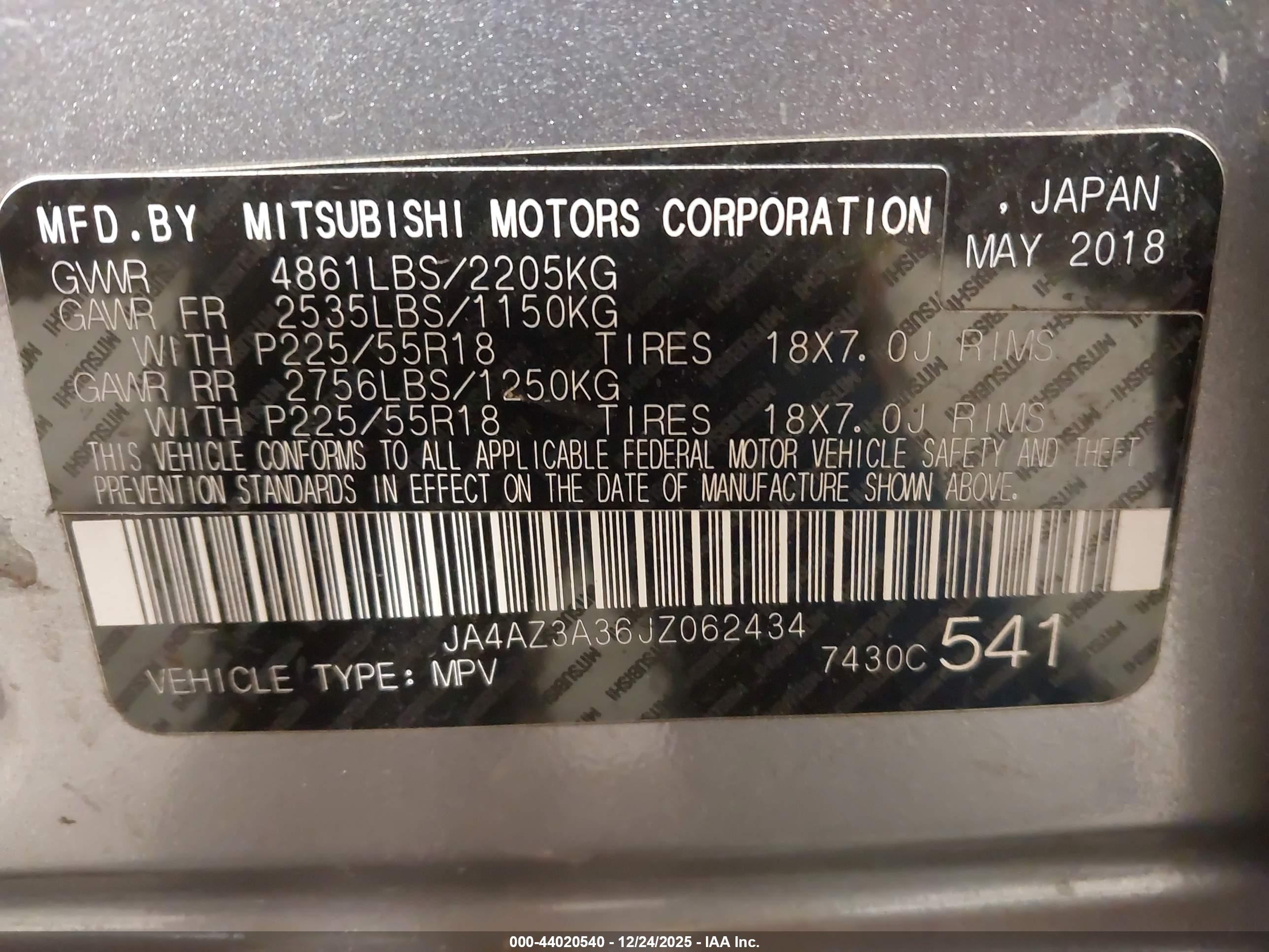 MITSUBISHI OUTLANDER image 9