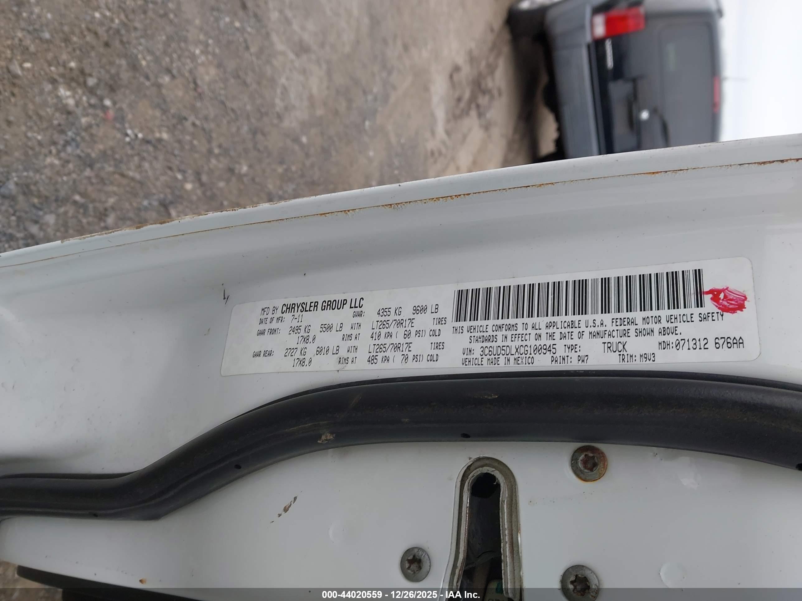 RAM 2500 image 9