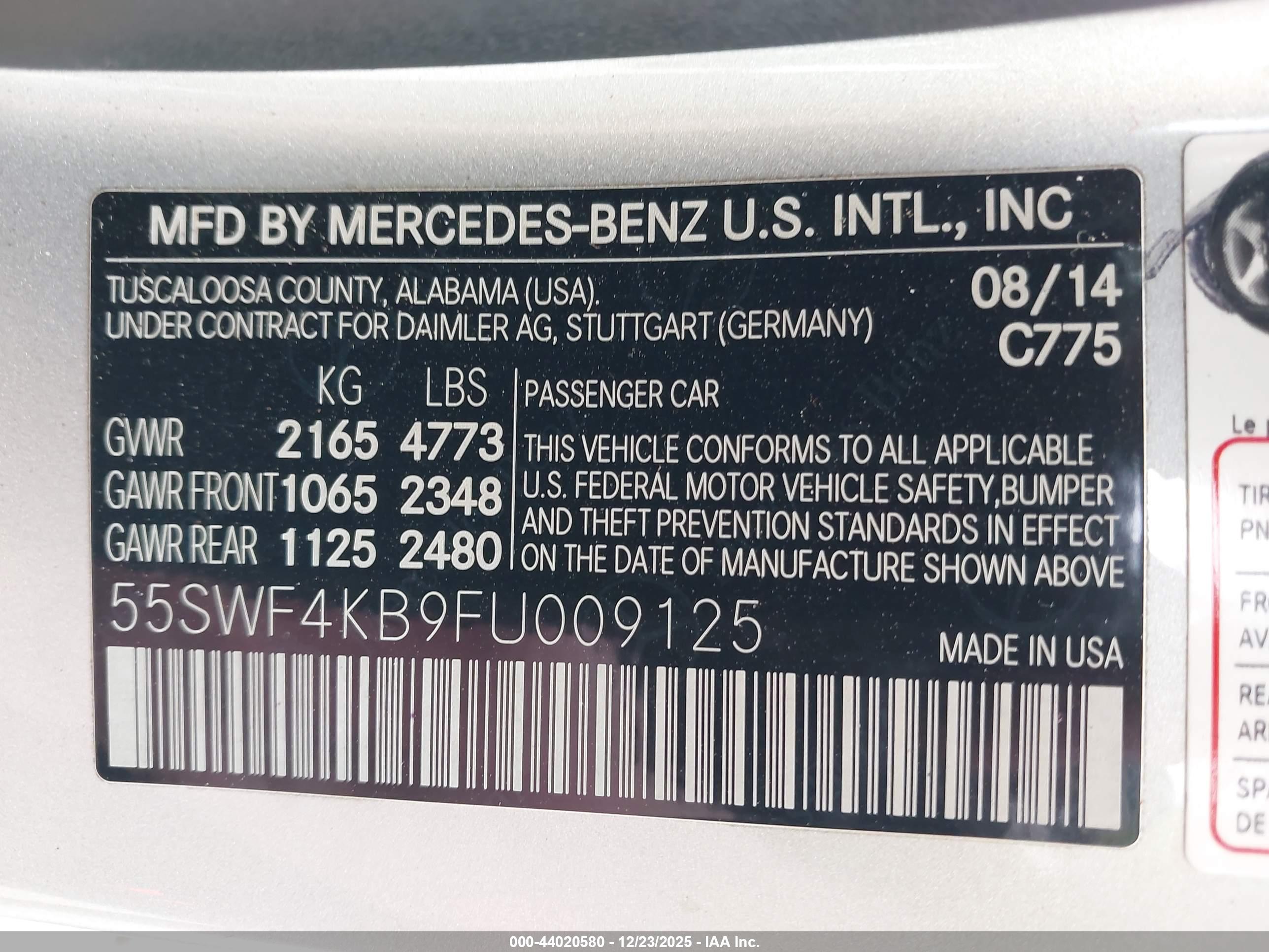 MERCEDES-BENZ C image 9