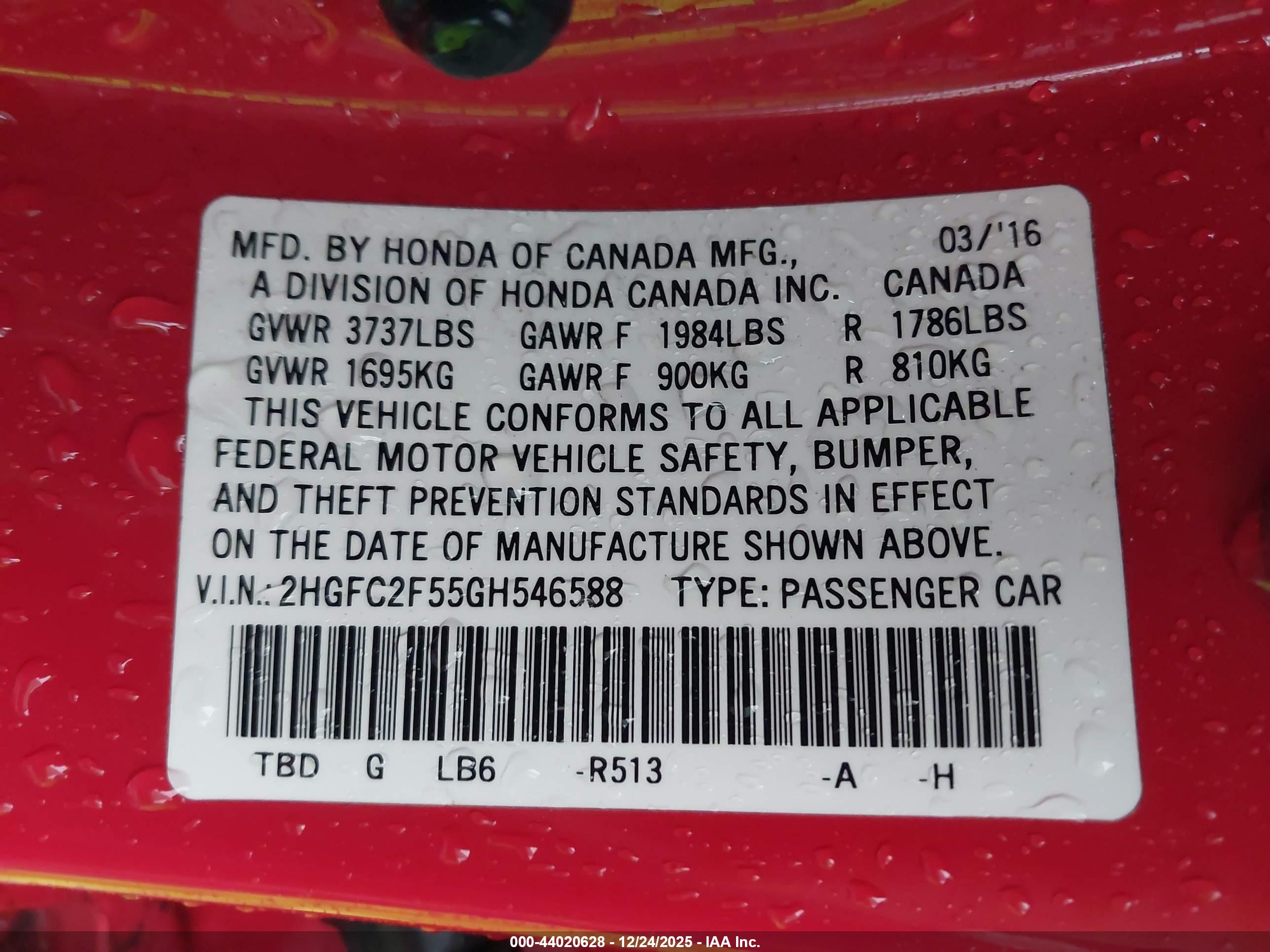 HONDA CIVIC image 9