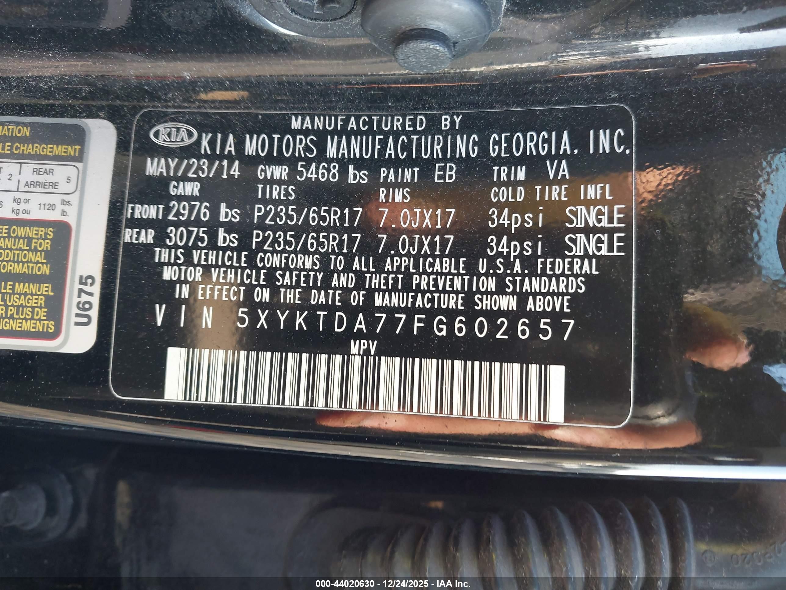 KIA SORENTO image 9