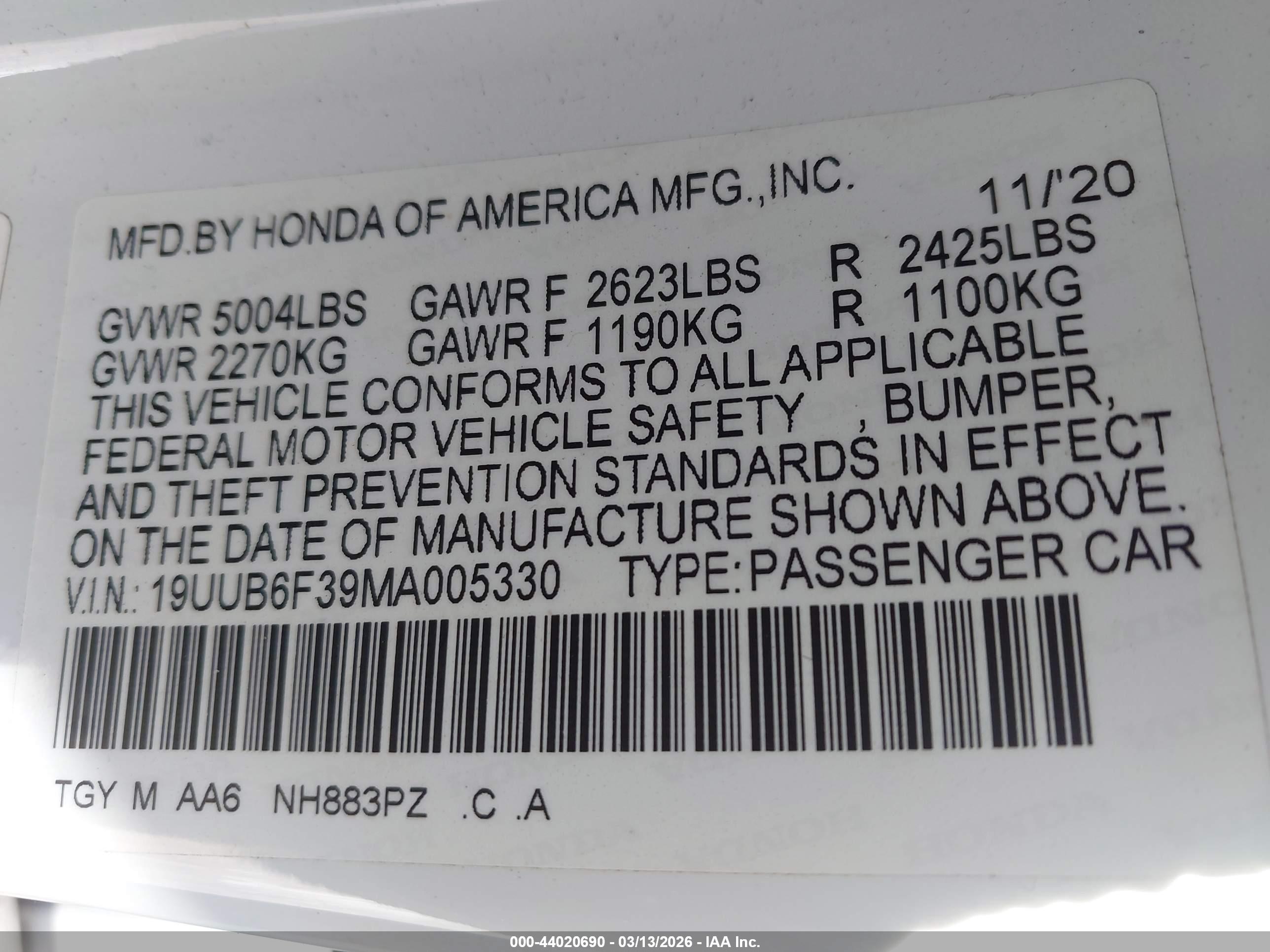 ACURA TLX image 9