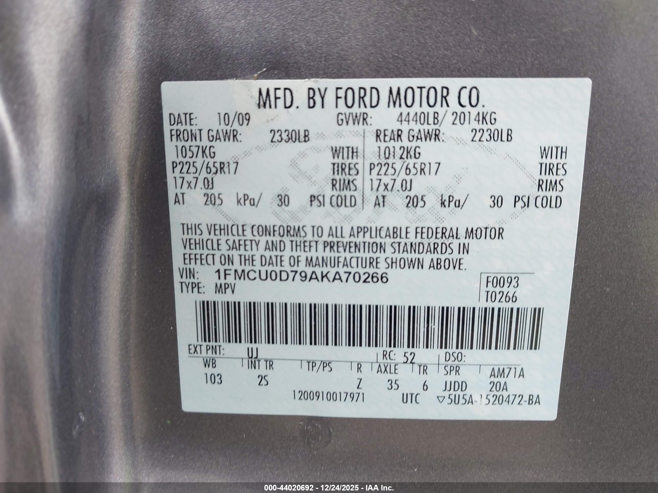 FORD ESCAPE image 9
