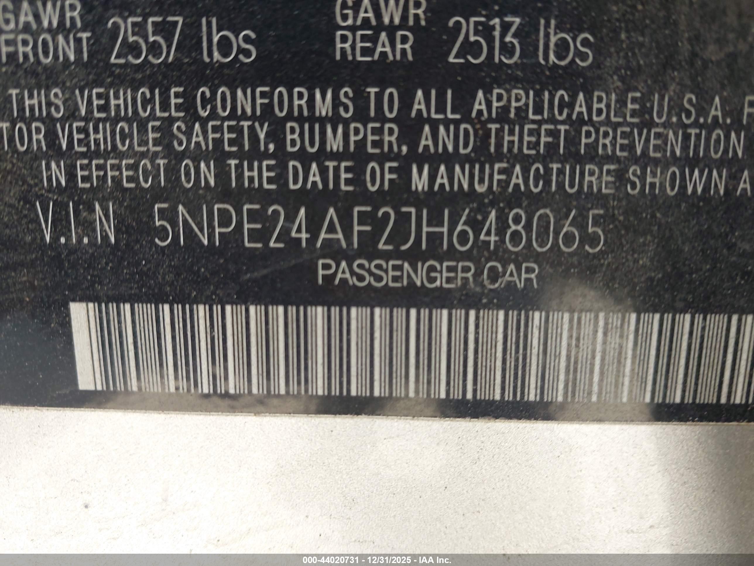 HYUNDAI SONATA image 9