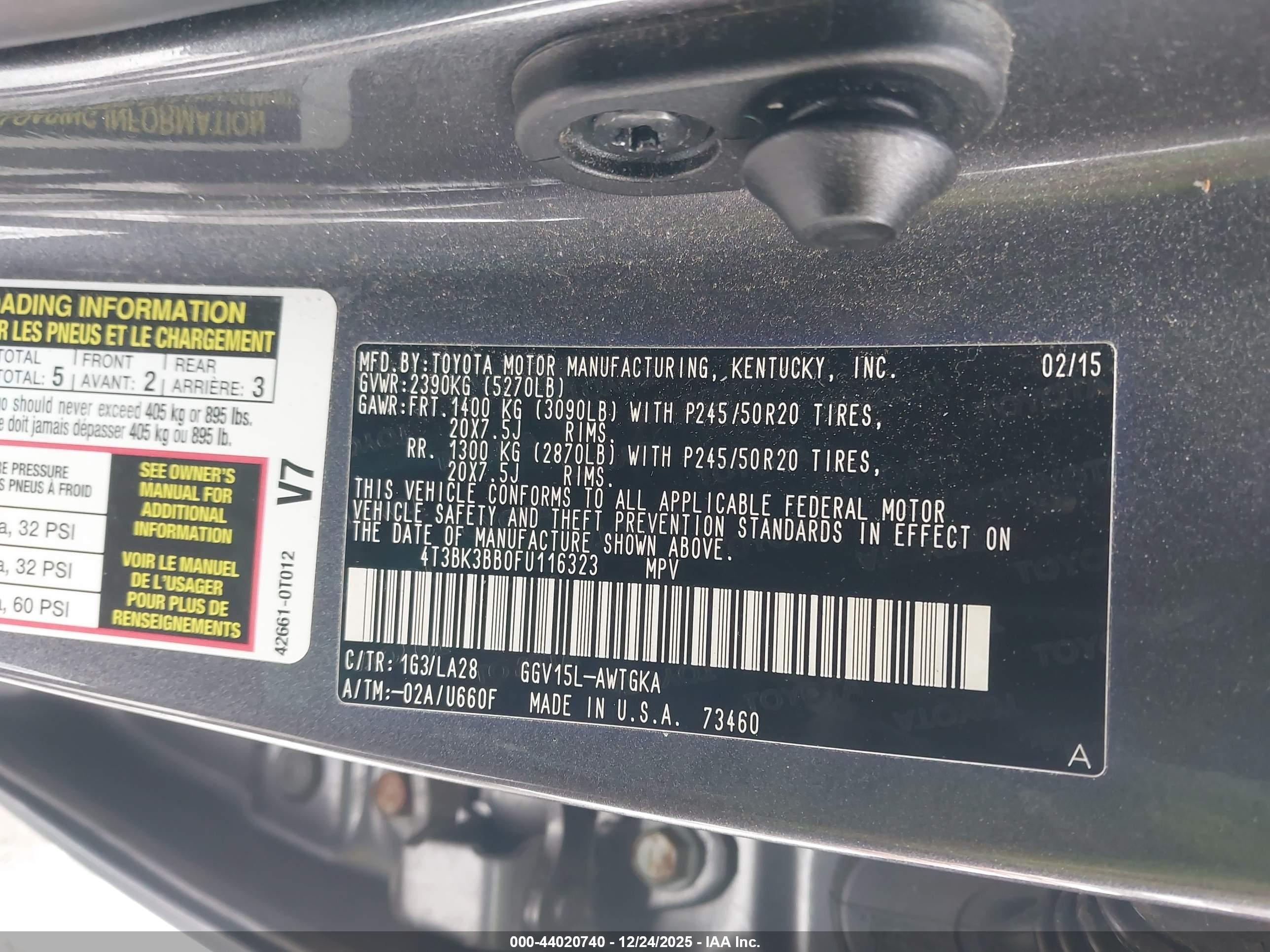 TOYOTA VENZA image 9