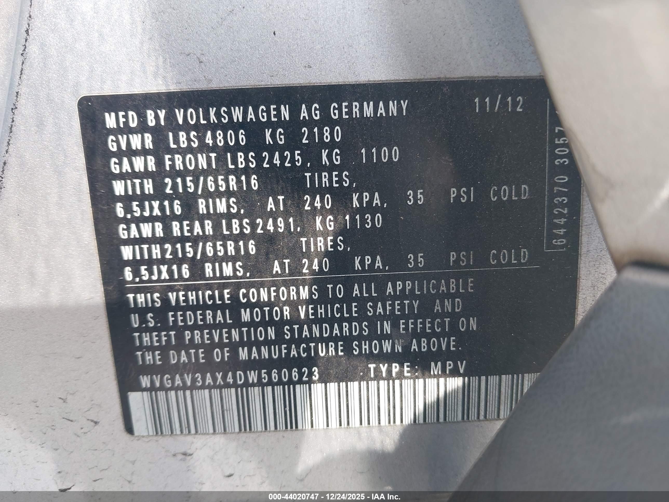 VOLKSWAGEN TIGUAN image 9