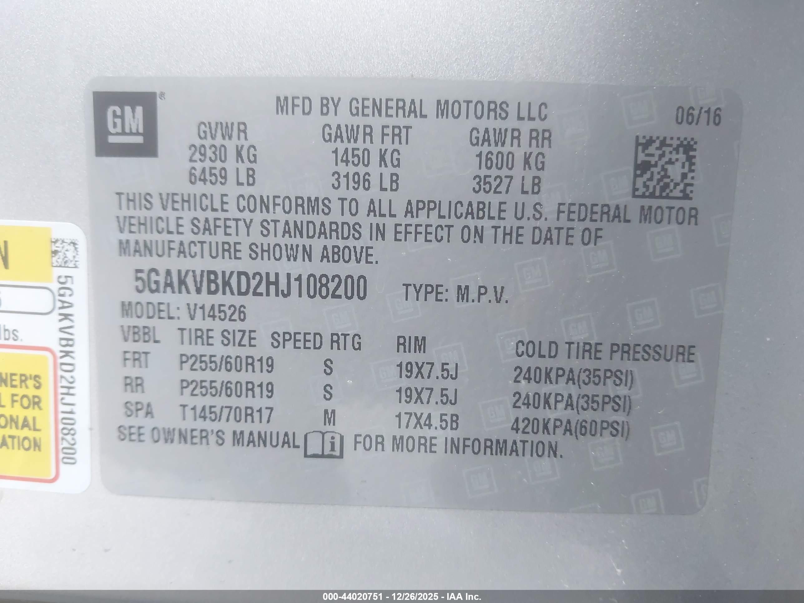 BUICK ENCLAVE image 9