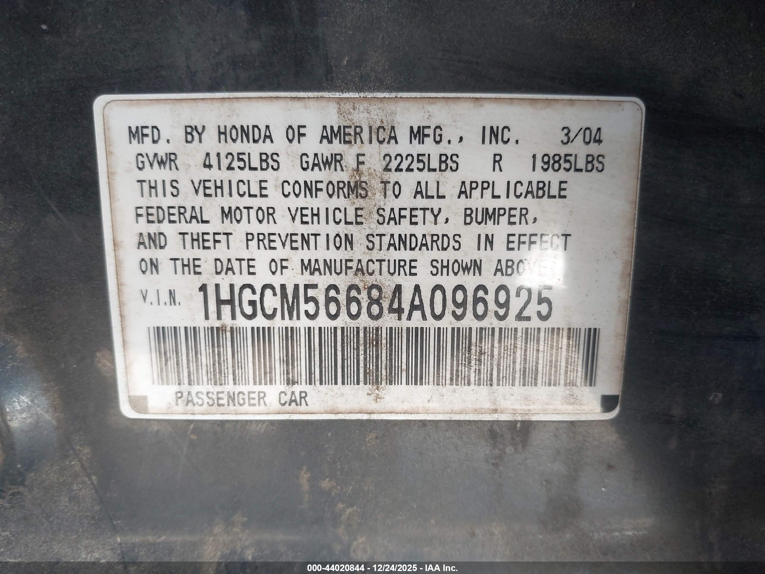 HONDA ACCORD image 9
