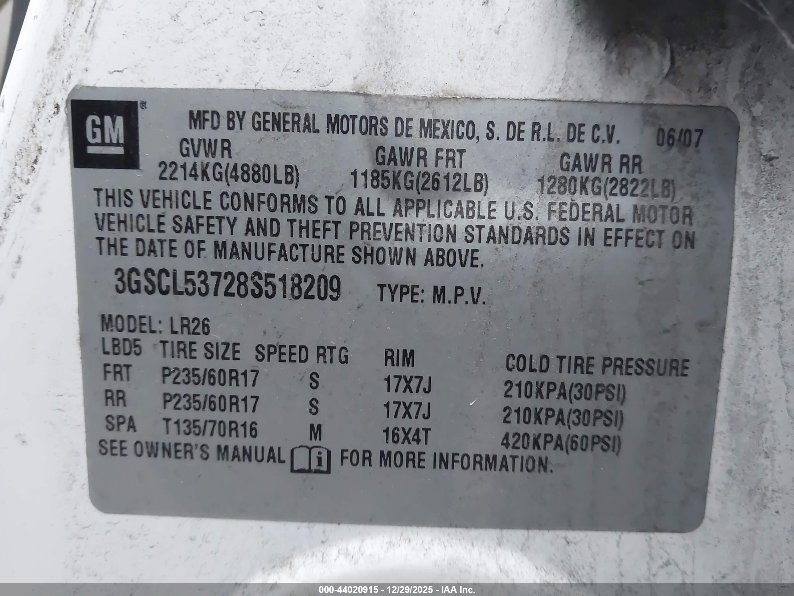 SATURN VUE image 9