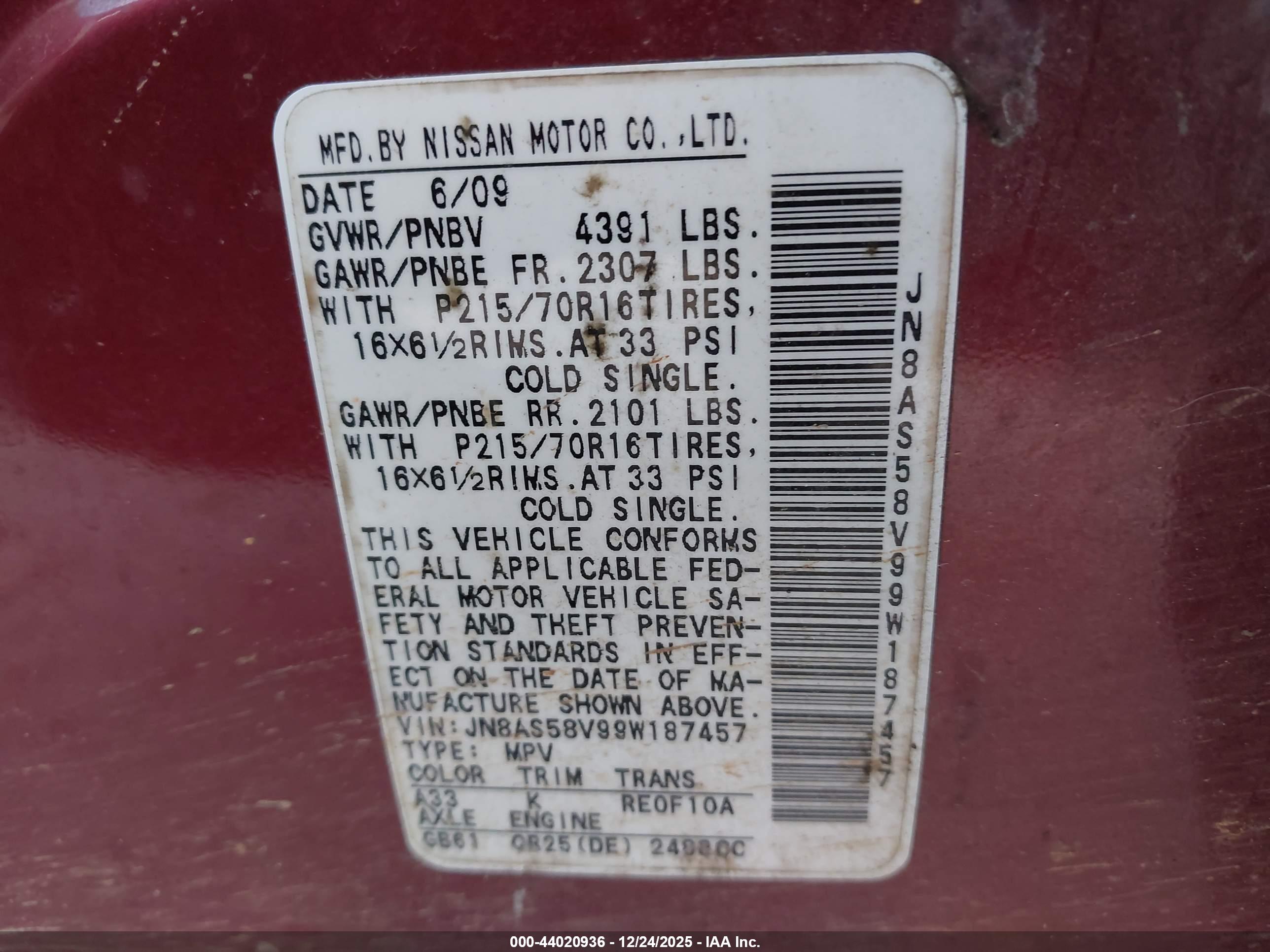 NISSAN ROGUE image 9