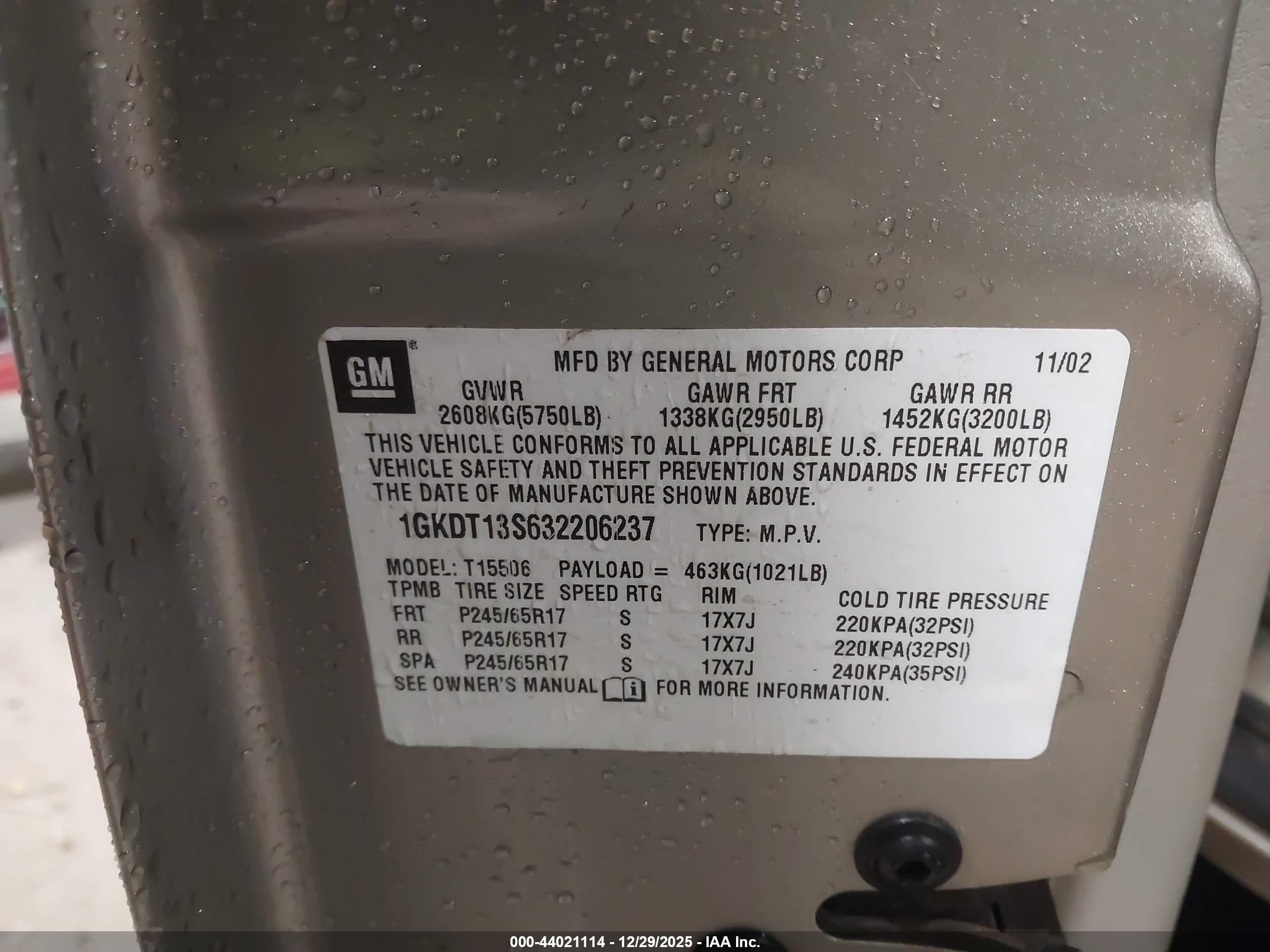 GMC ENVOY image 9