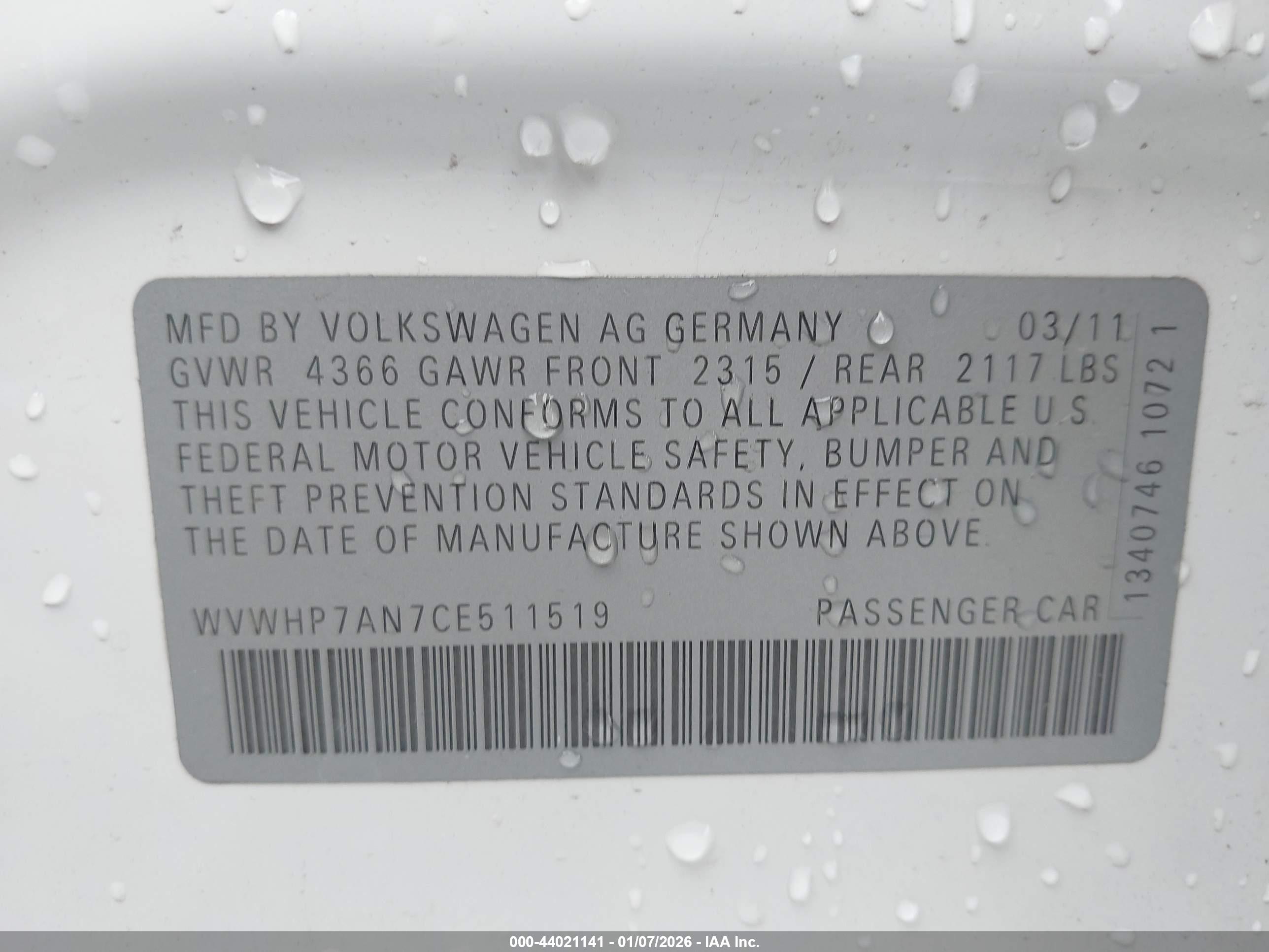 VOLKSWAGEN CC image 9
