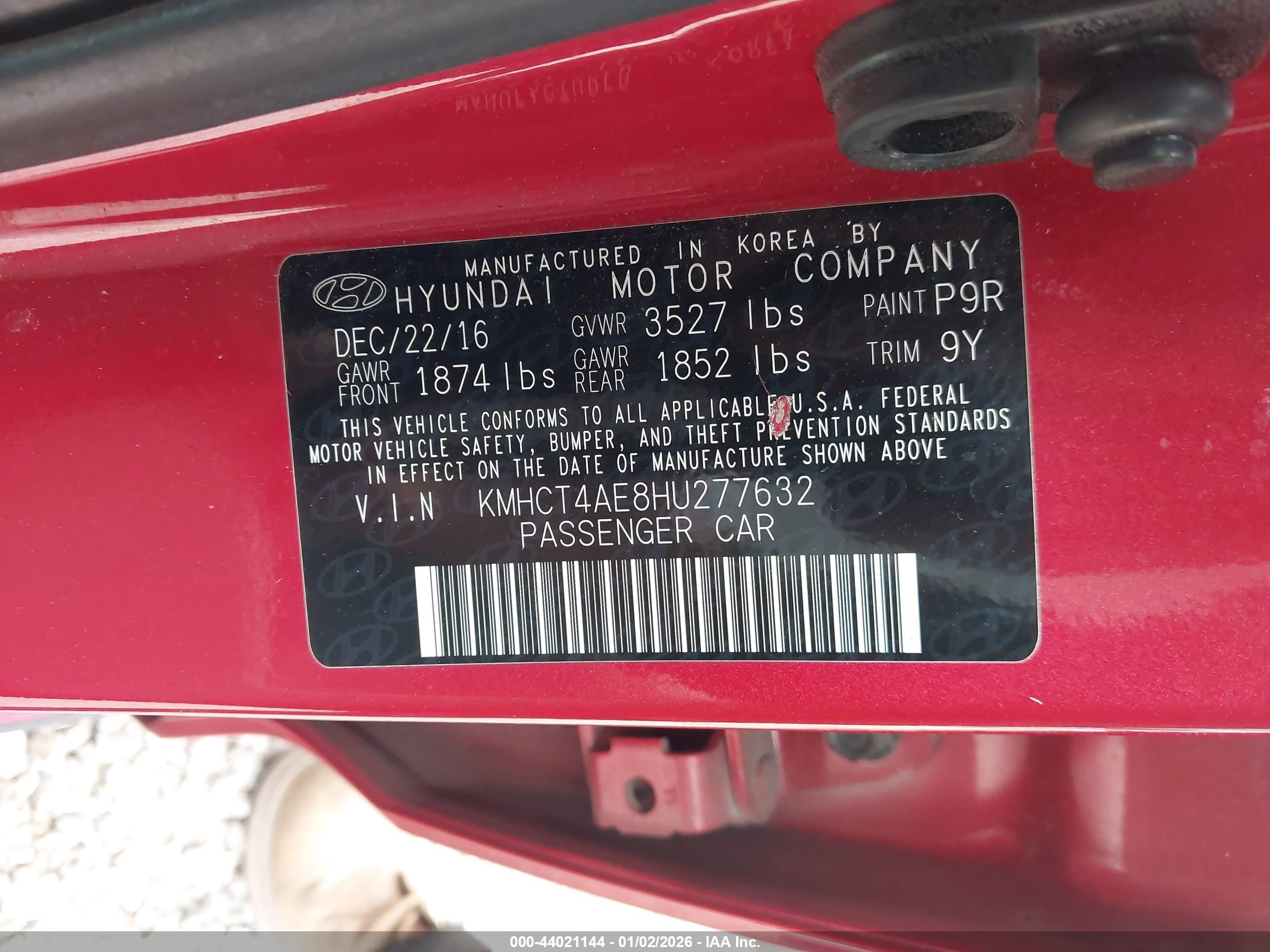 HYUNDAI ACCENT image 9