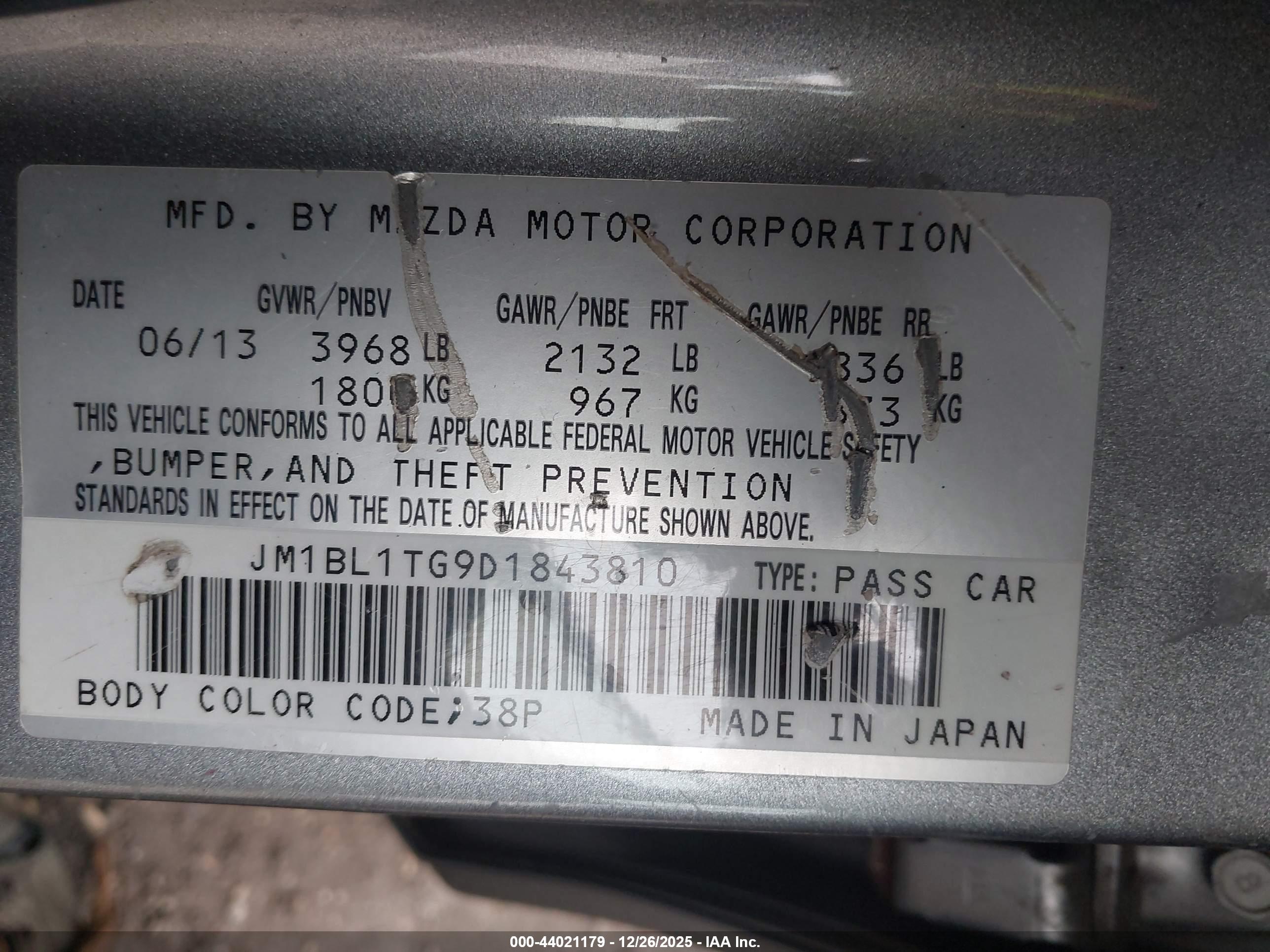 MAZDA MAZDA3 image 9