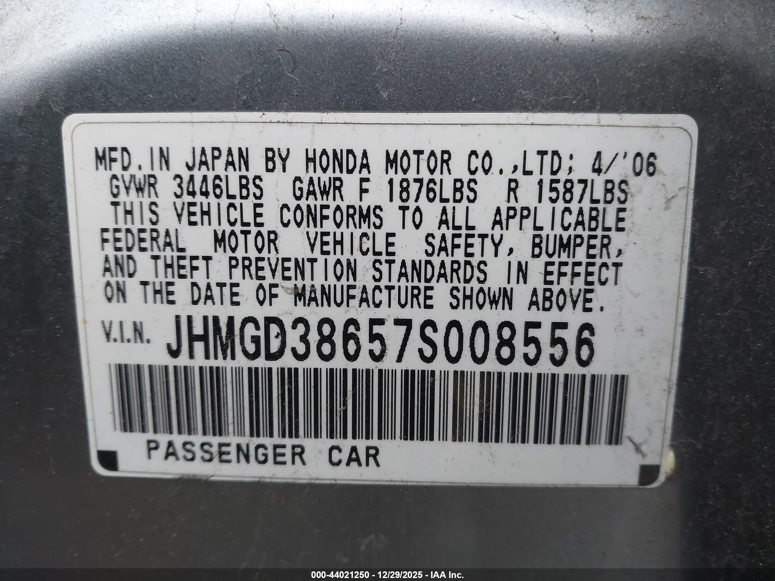 HONDA FIT image 9