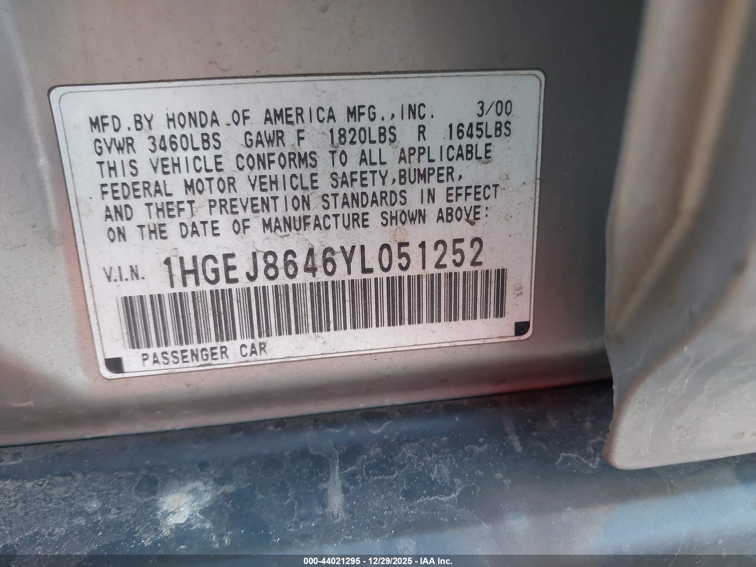 HONDA CIVIC image 9