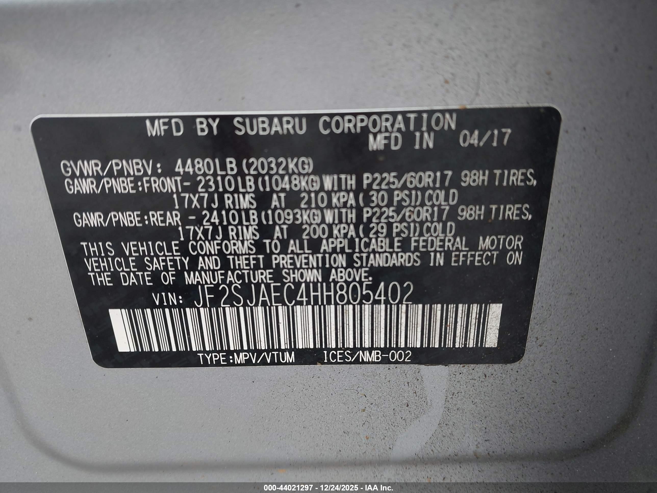 SUBARU FORESTER image 9